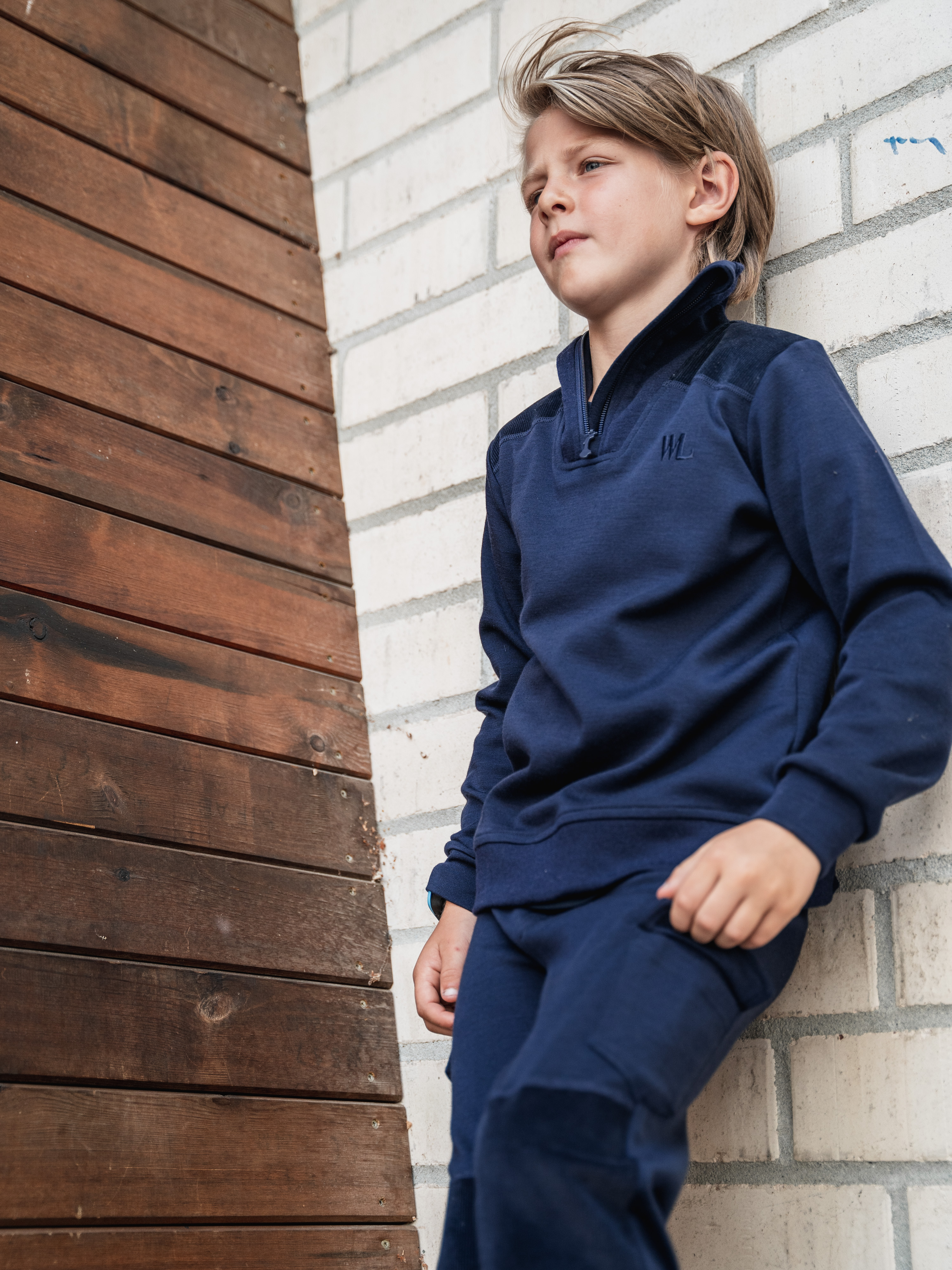 Lakselv Merino Ullgenser Blue Ink