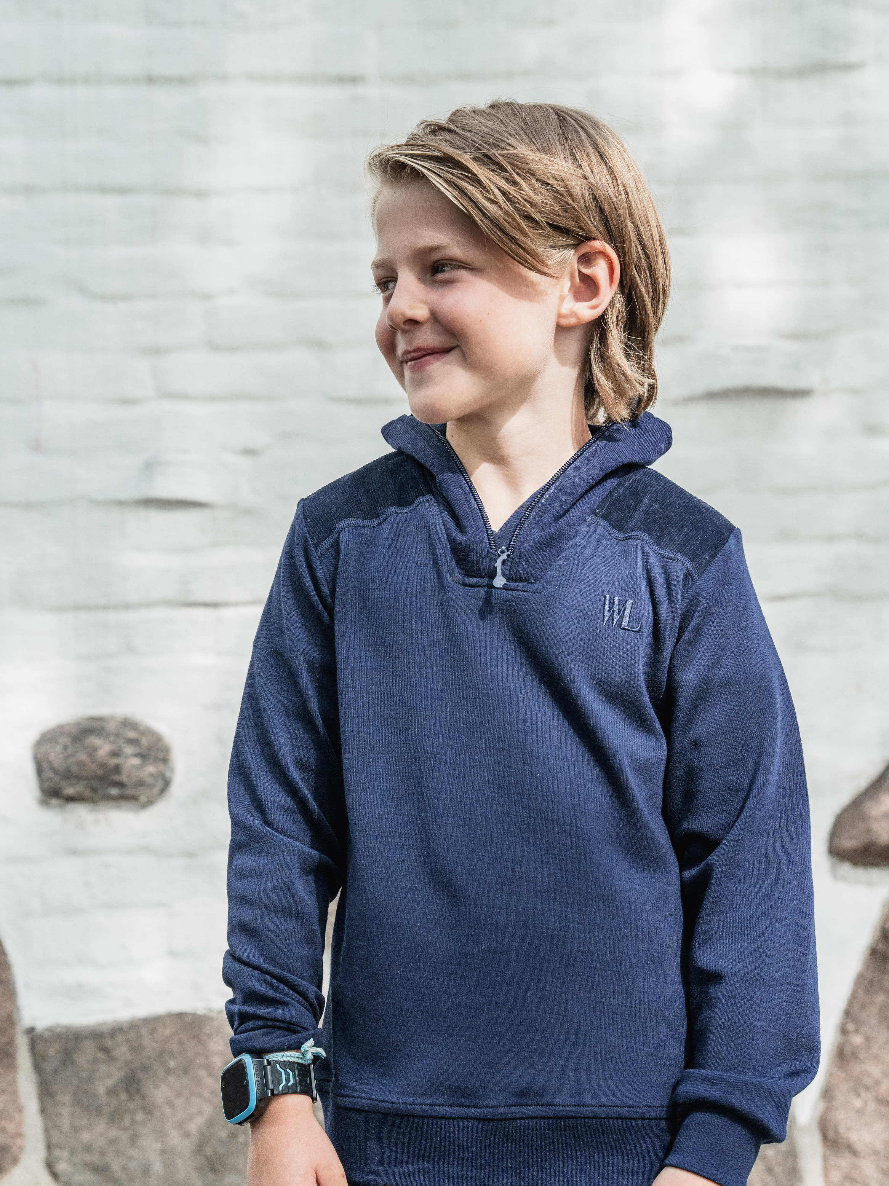 Lakselv Merino Ullgenser Blue Ink