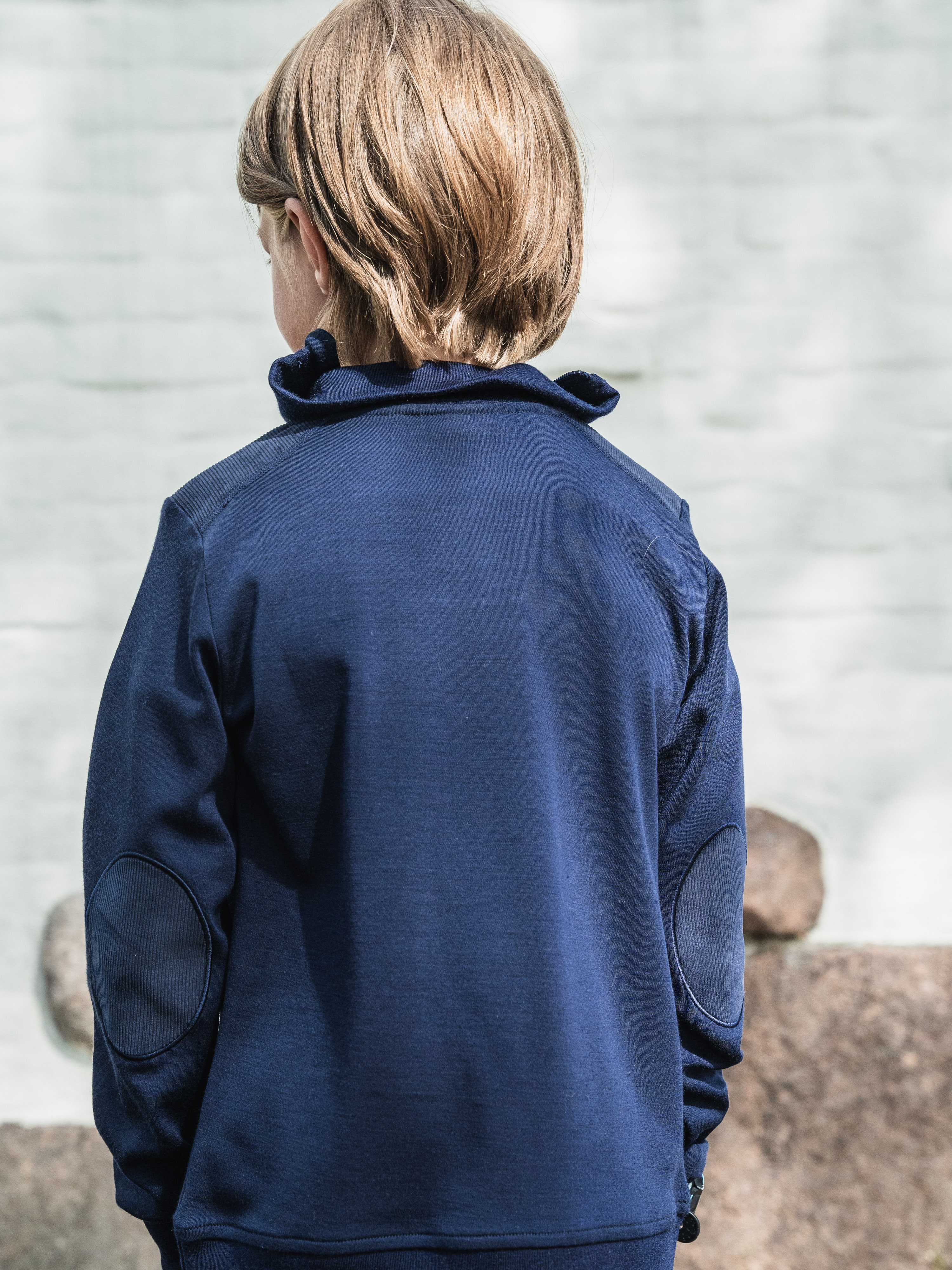 Lakselv Merino Ullgenser Blue Ink