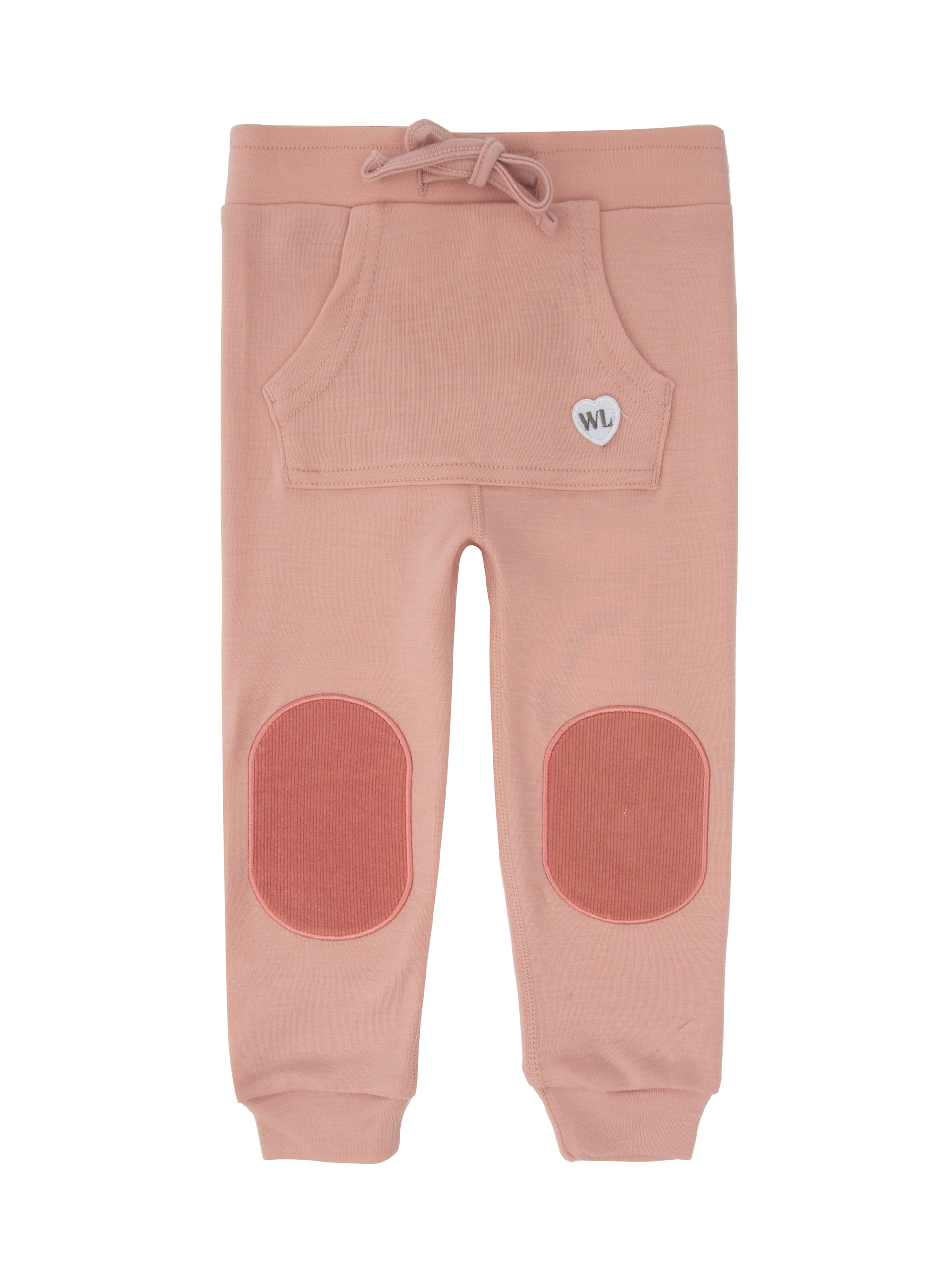 Bergen Merino Ullbukse 0-3 år Old Pink