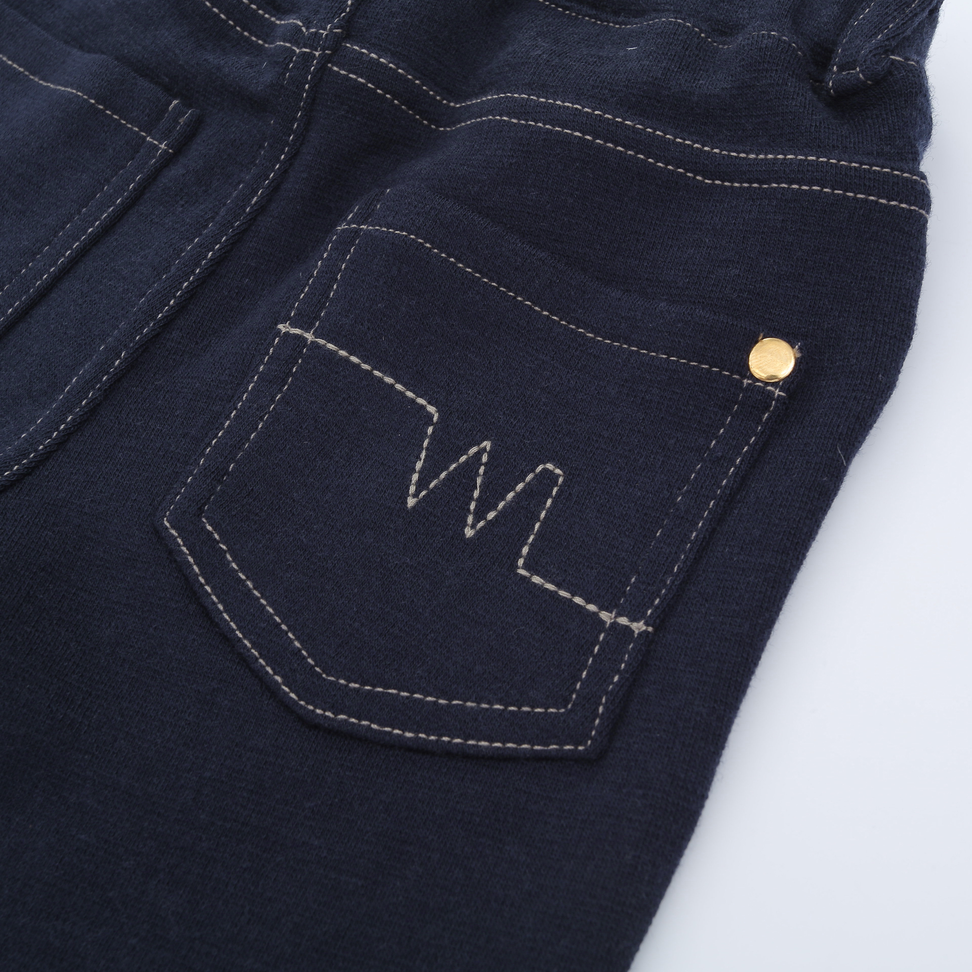 Svalbard Slim Fit Ulljeans  Blue Ink