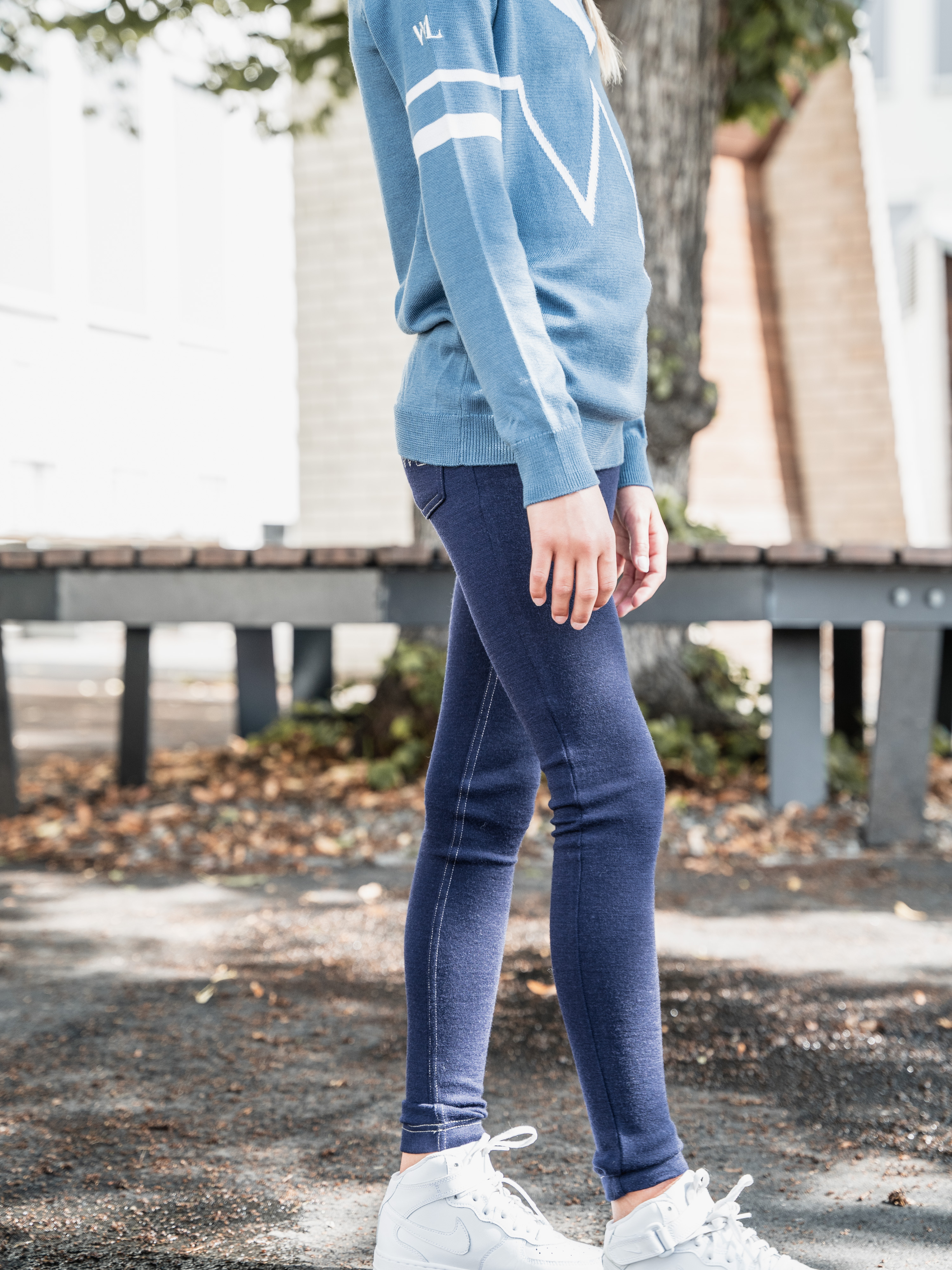 Svalbard Slim Fit Ulljeans  Blue Ink