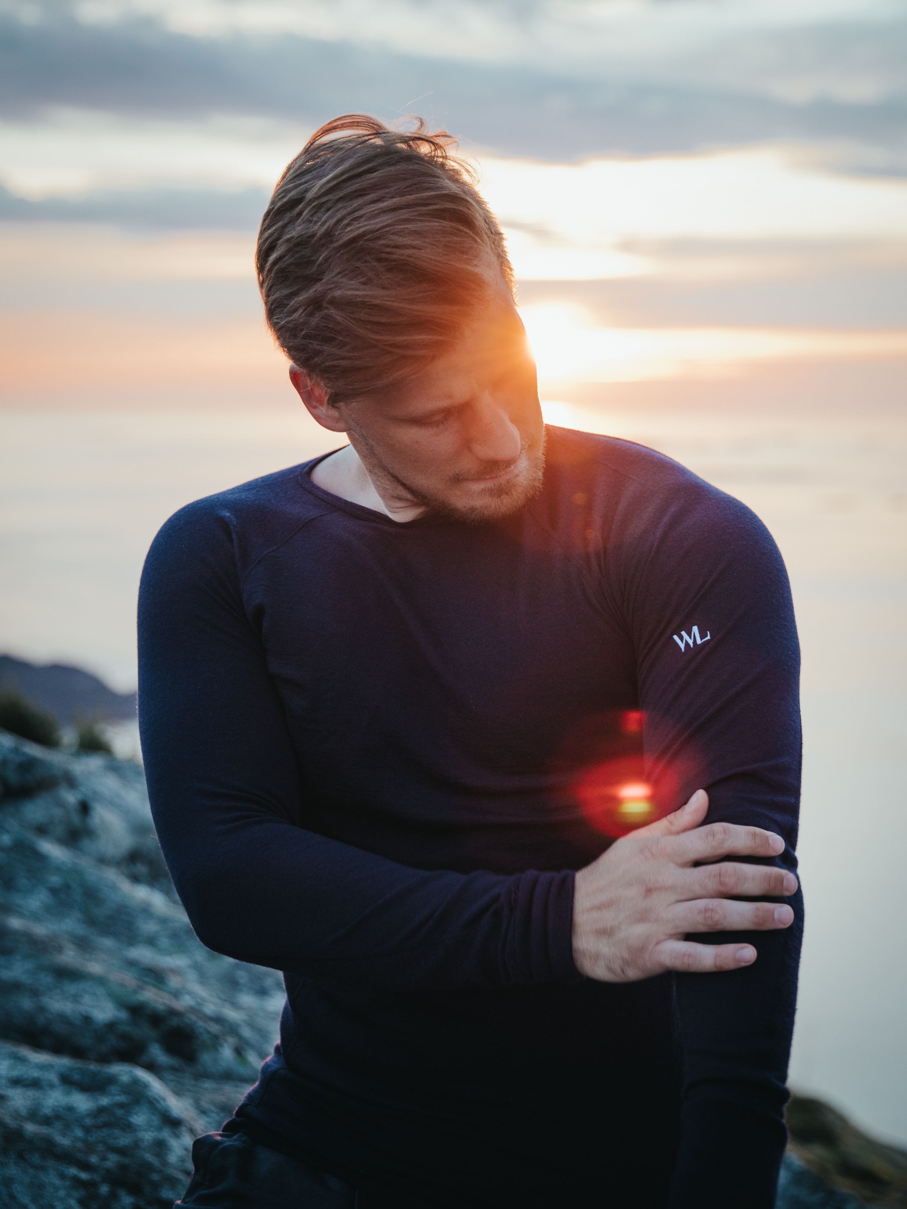 Rena Merino Ulltrøye  Blue Ink