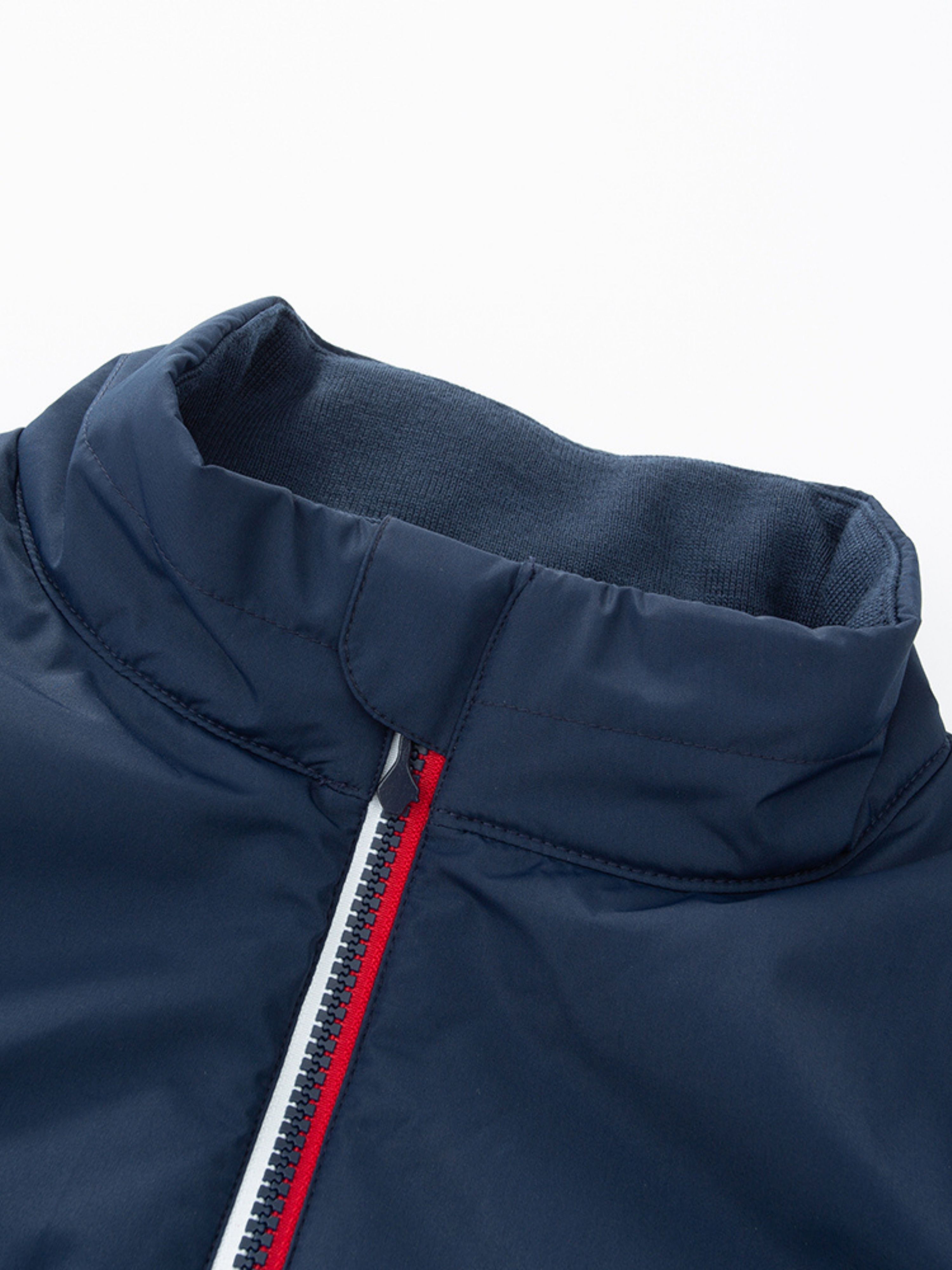 Rena vest med ullfôr Dark Blue