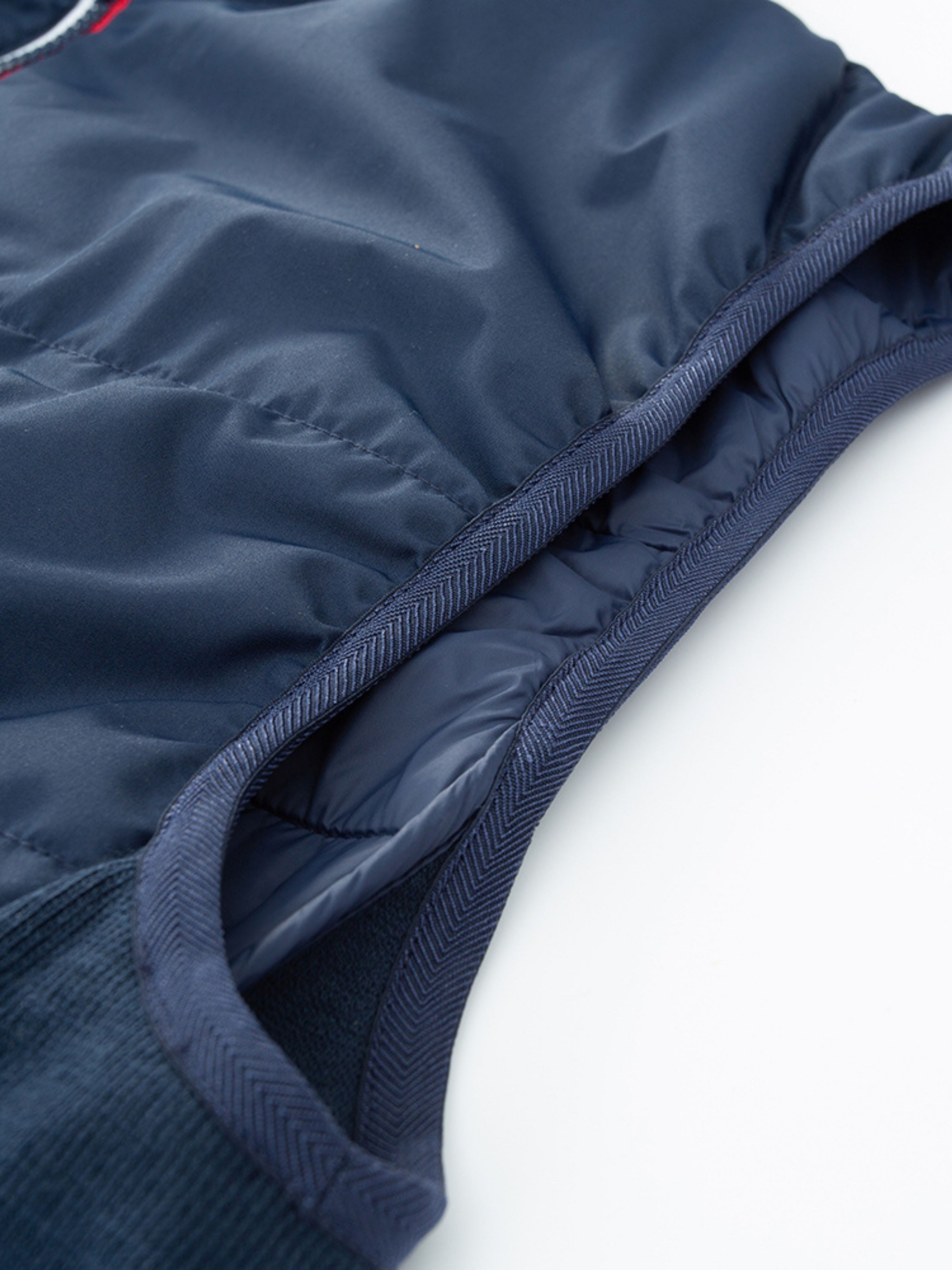 Rena vest med ullfôr Dark Blue