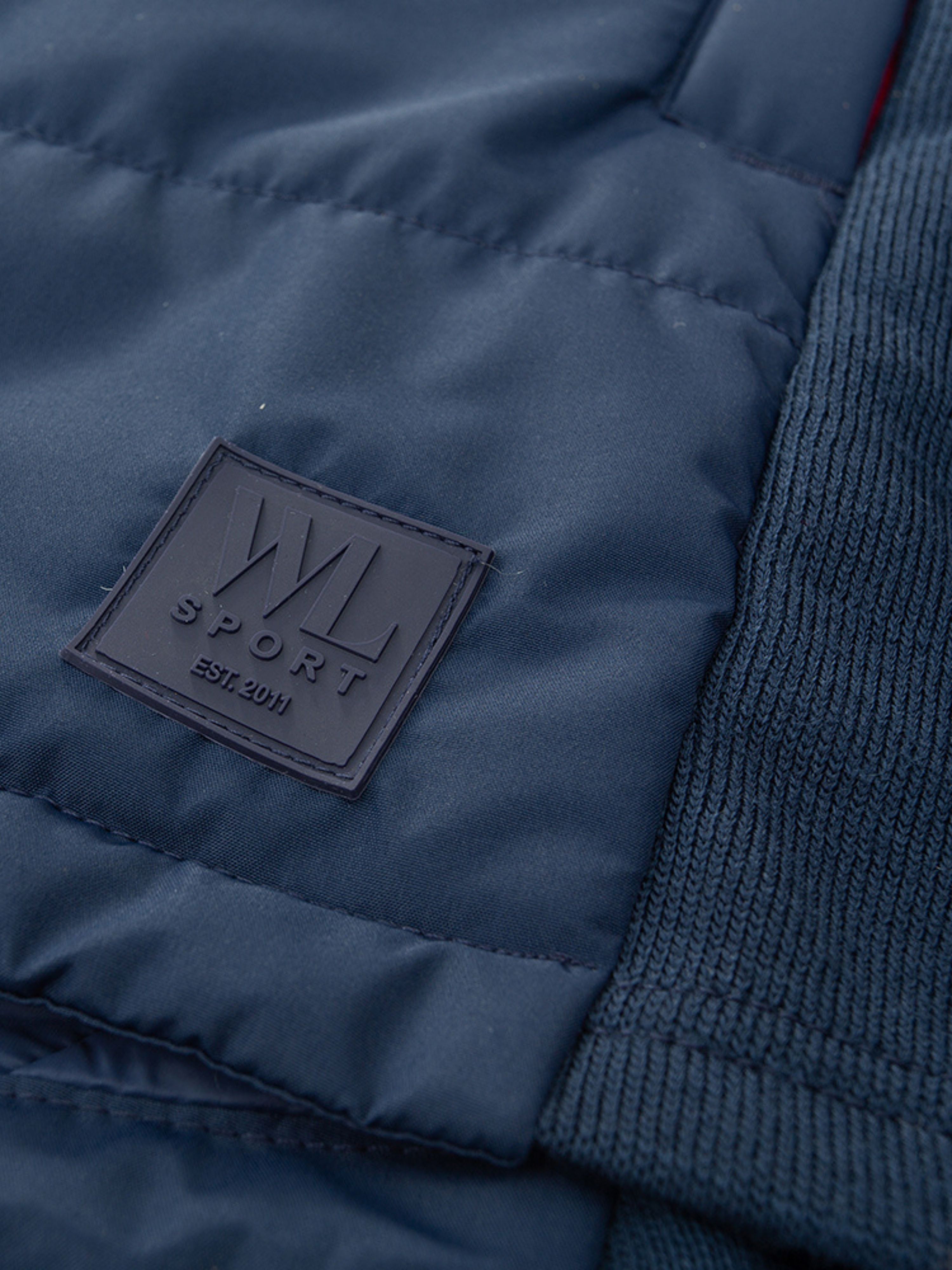 Rena vest med ullfôr Dark Blue