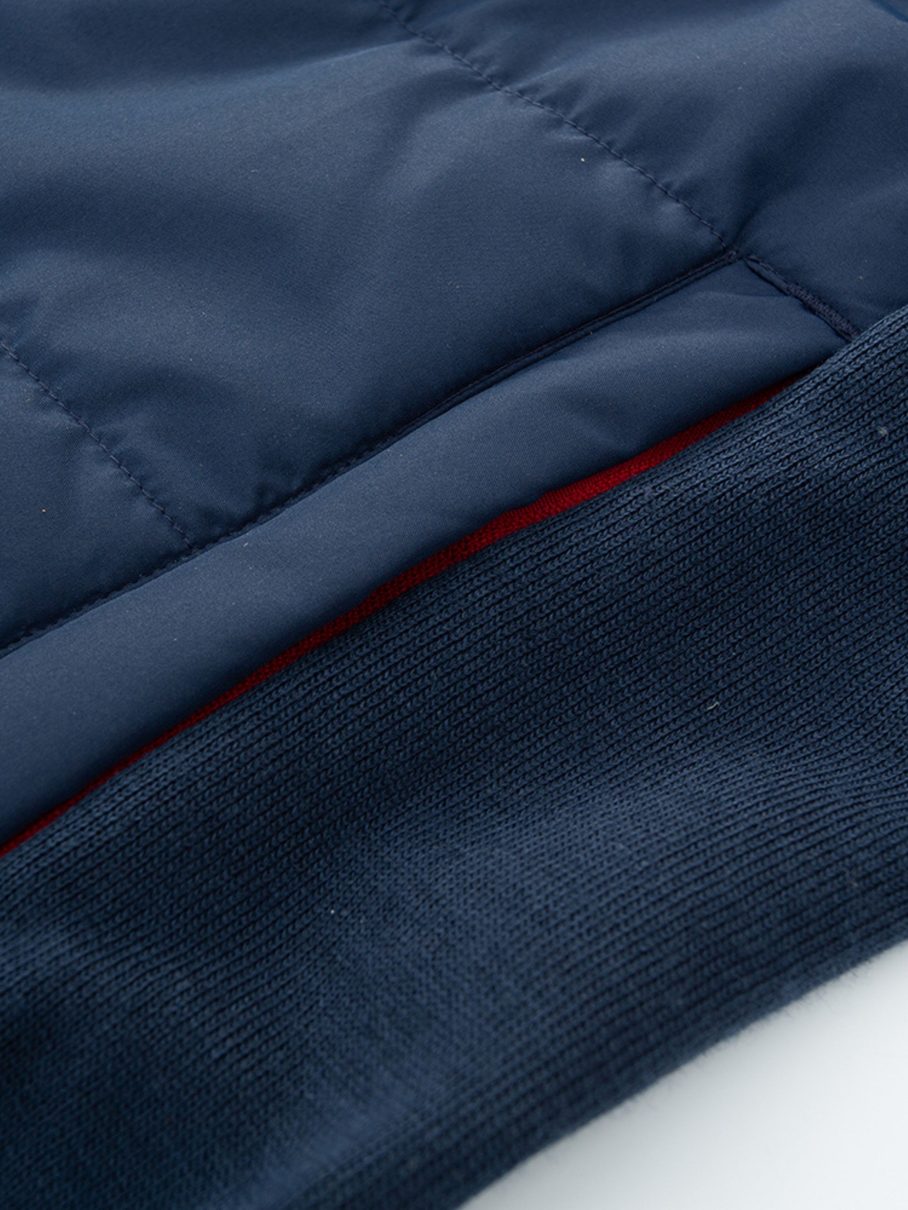 Rena vest med ullfôr Dark Blue