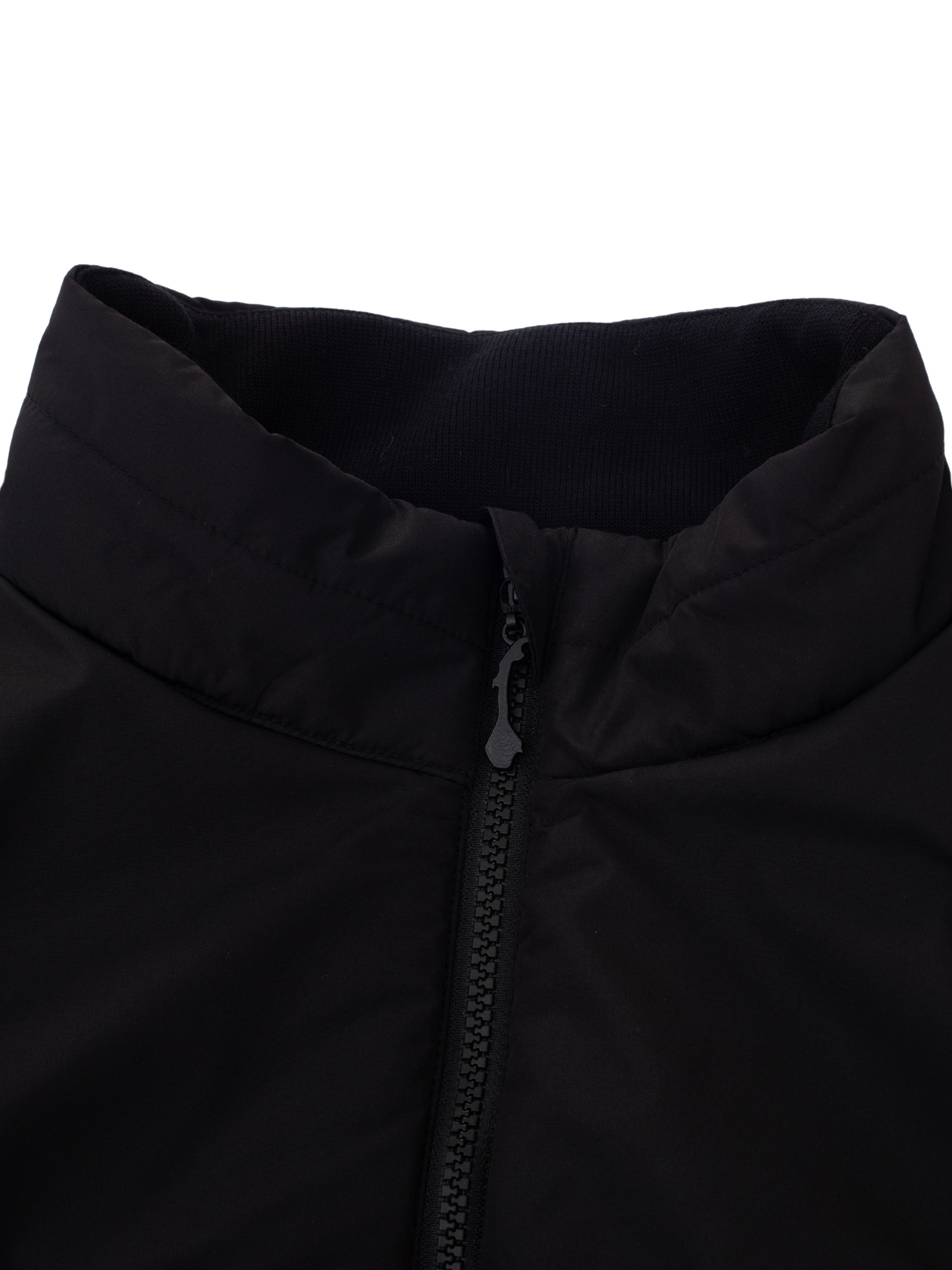 Røldal vest med ullfôr Black