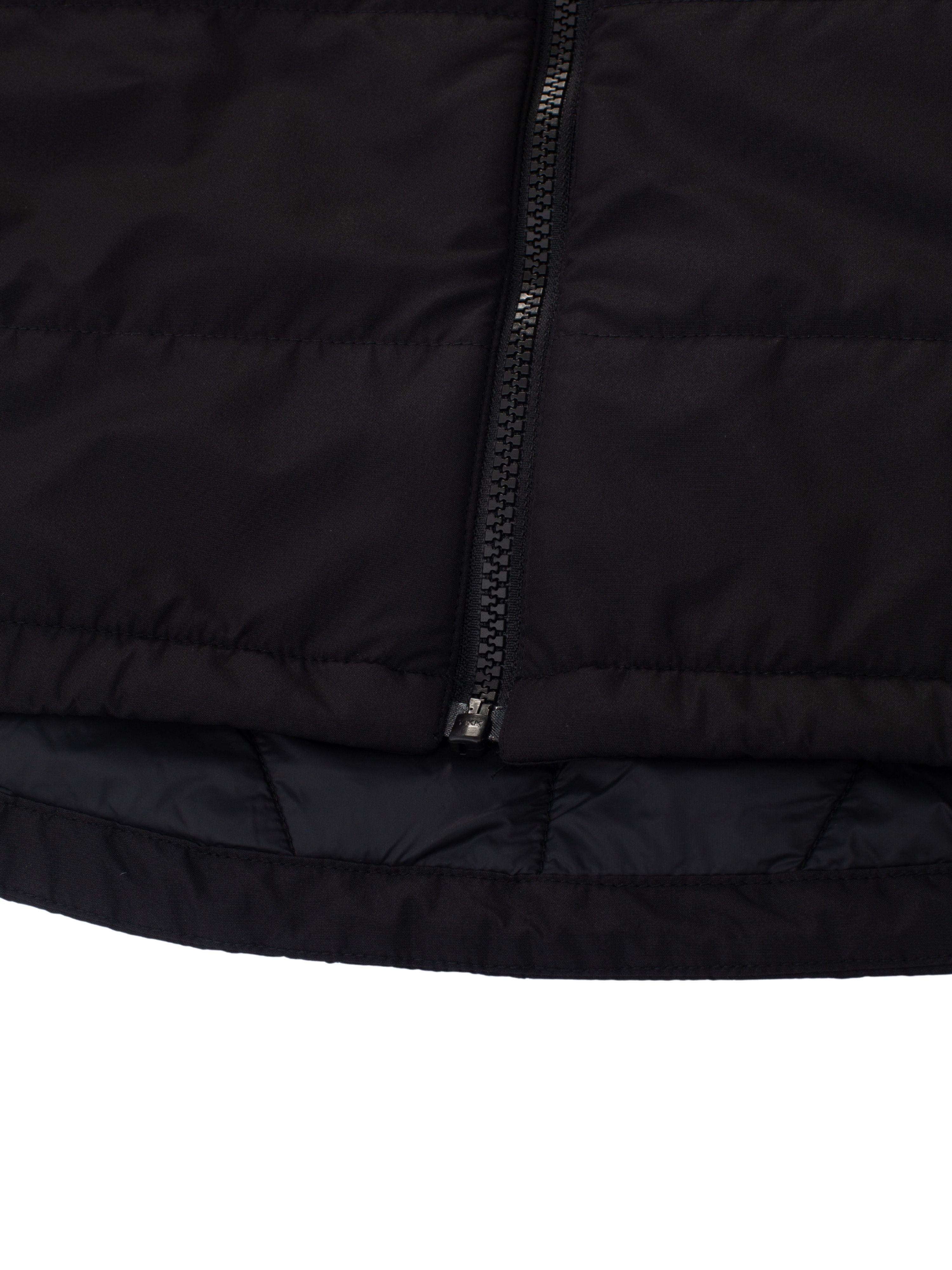 Røldal vest med ullfôr Black