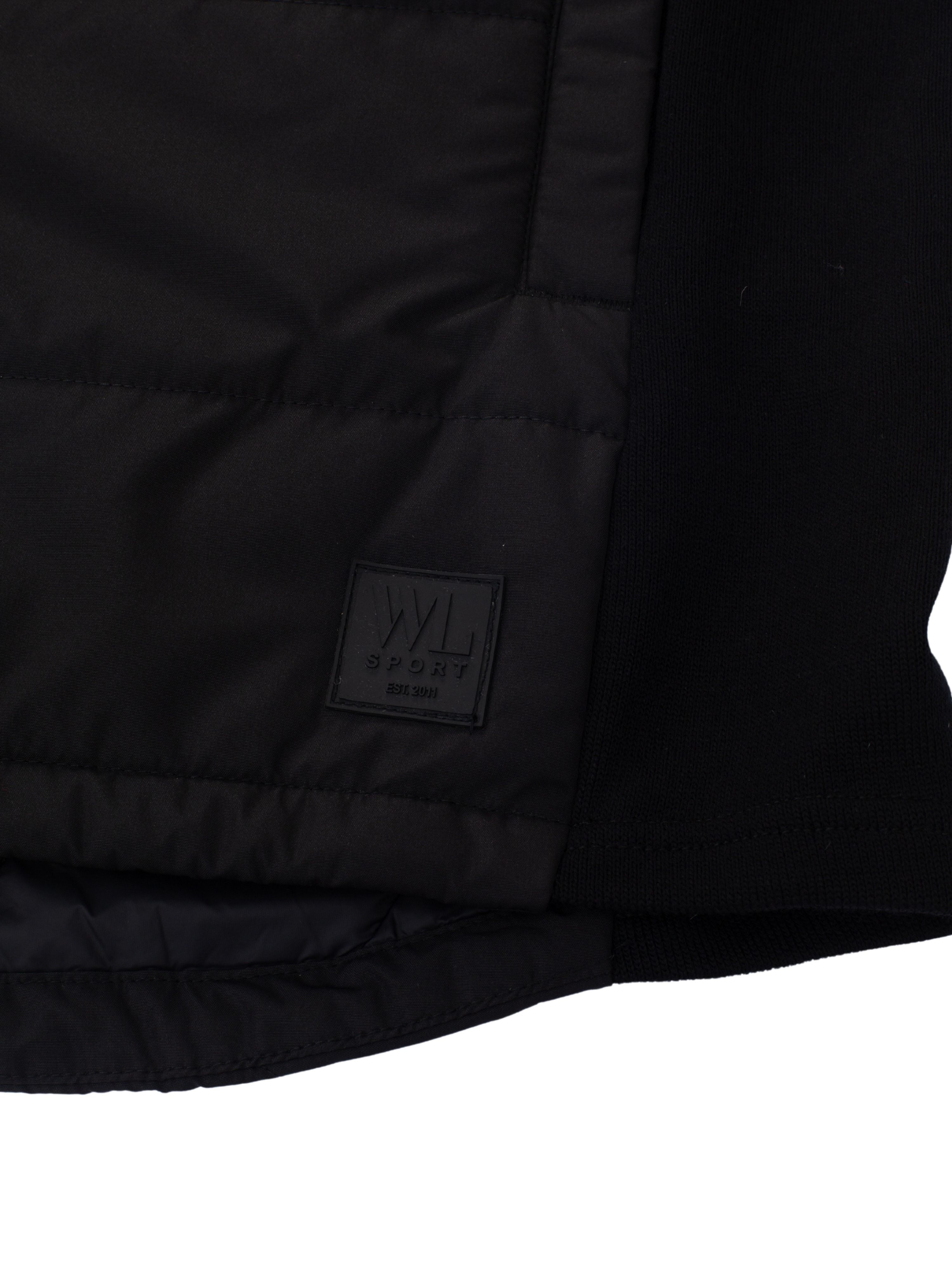 Røldal vest med ullfôr Black