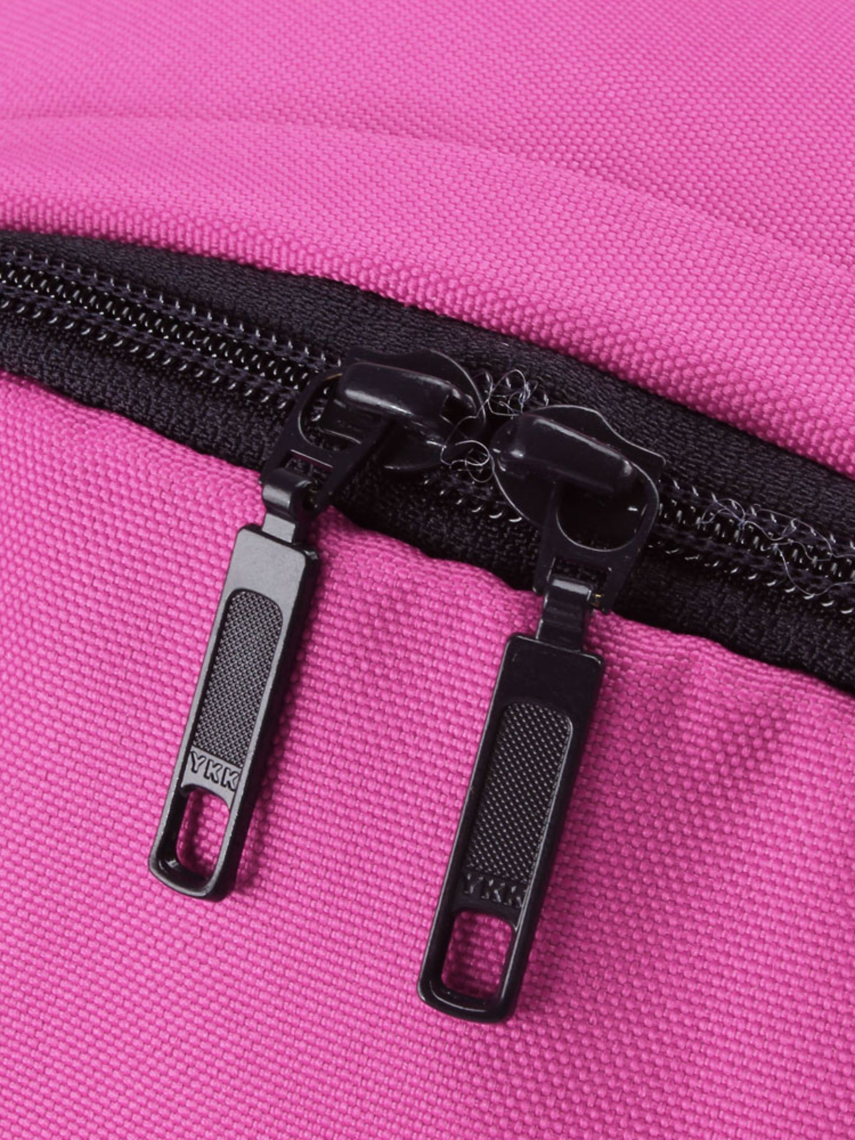 Nibba ryggsekk med patcher Pink Crush