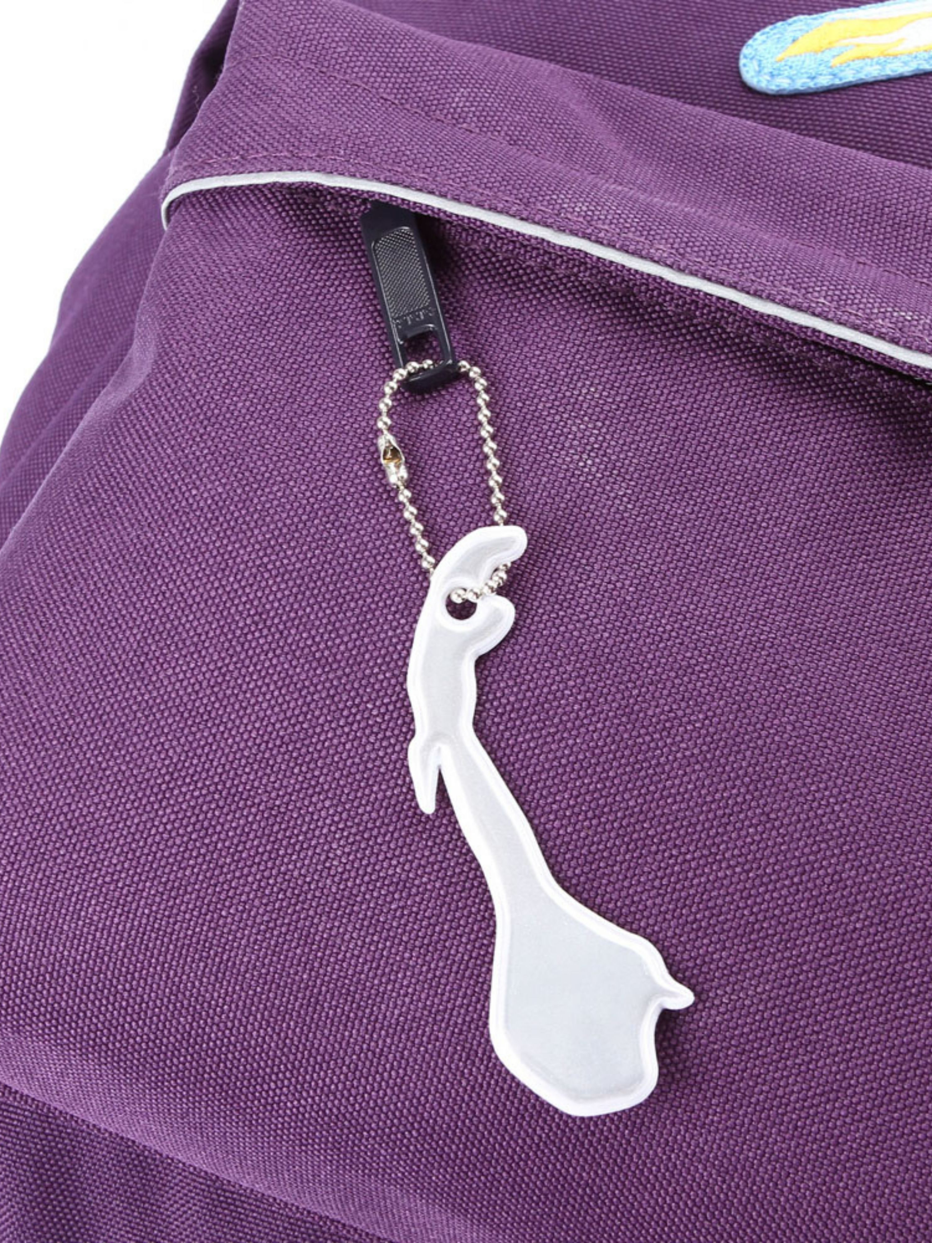 Nibba ryggsekk med patcher Deep Purple