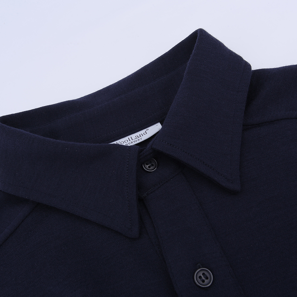 Vefsna Ullskjorte Blue Ink