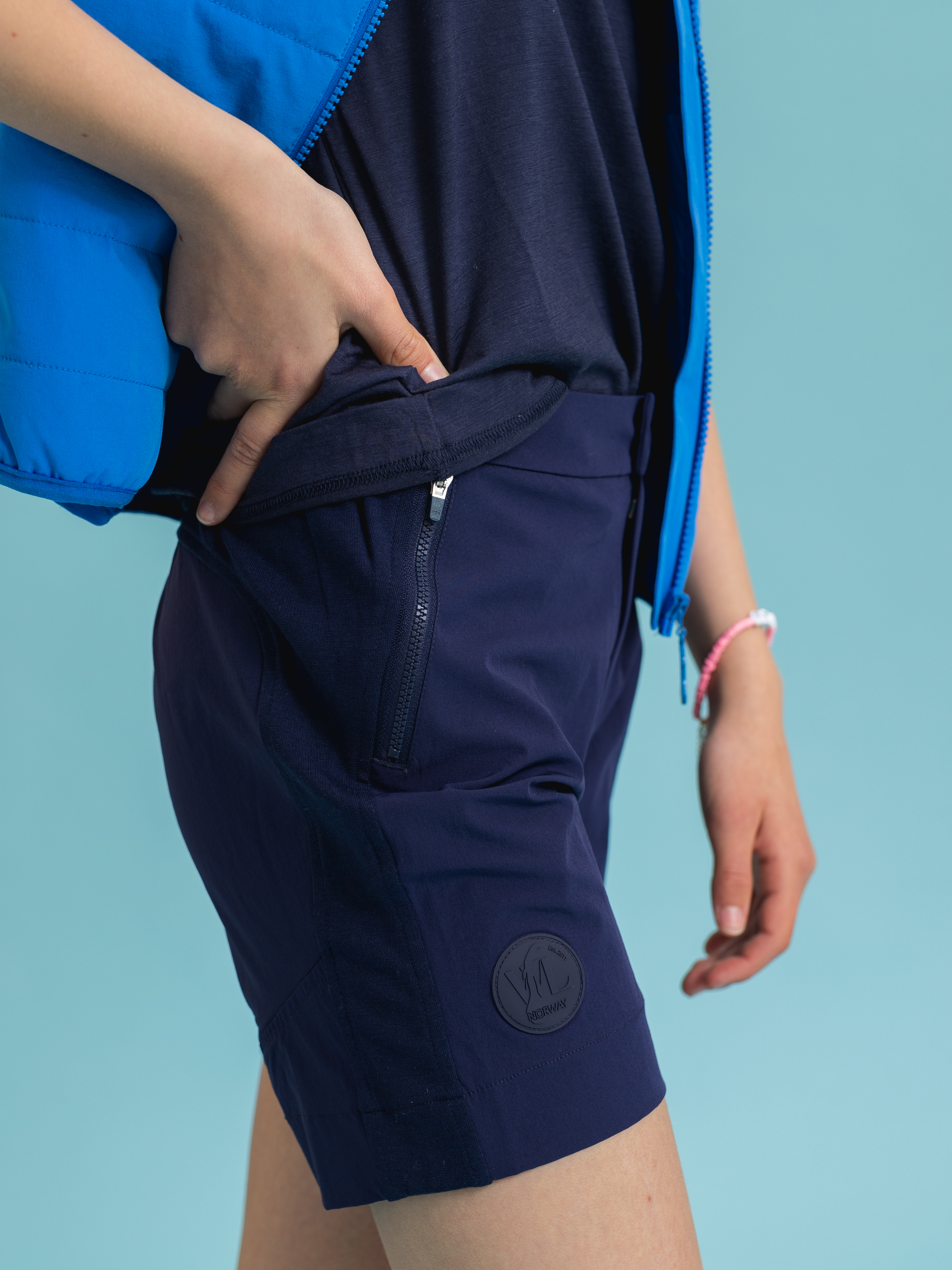 Sandfjellet Turshorts  Blue Ink