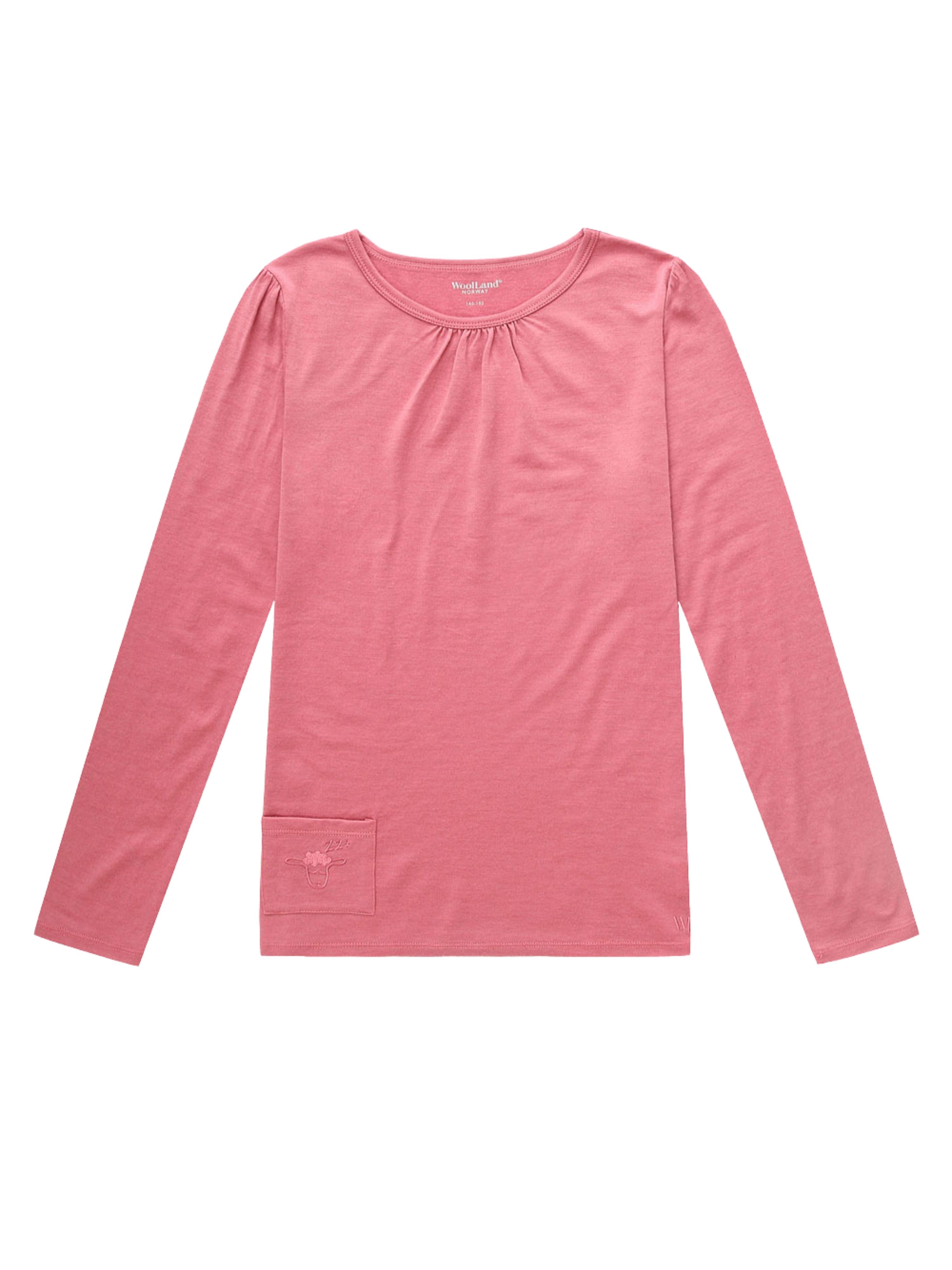 Drøbak Ullpysjamas Sett Berry Shake