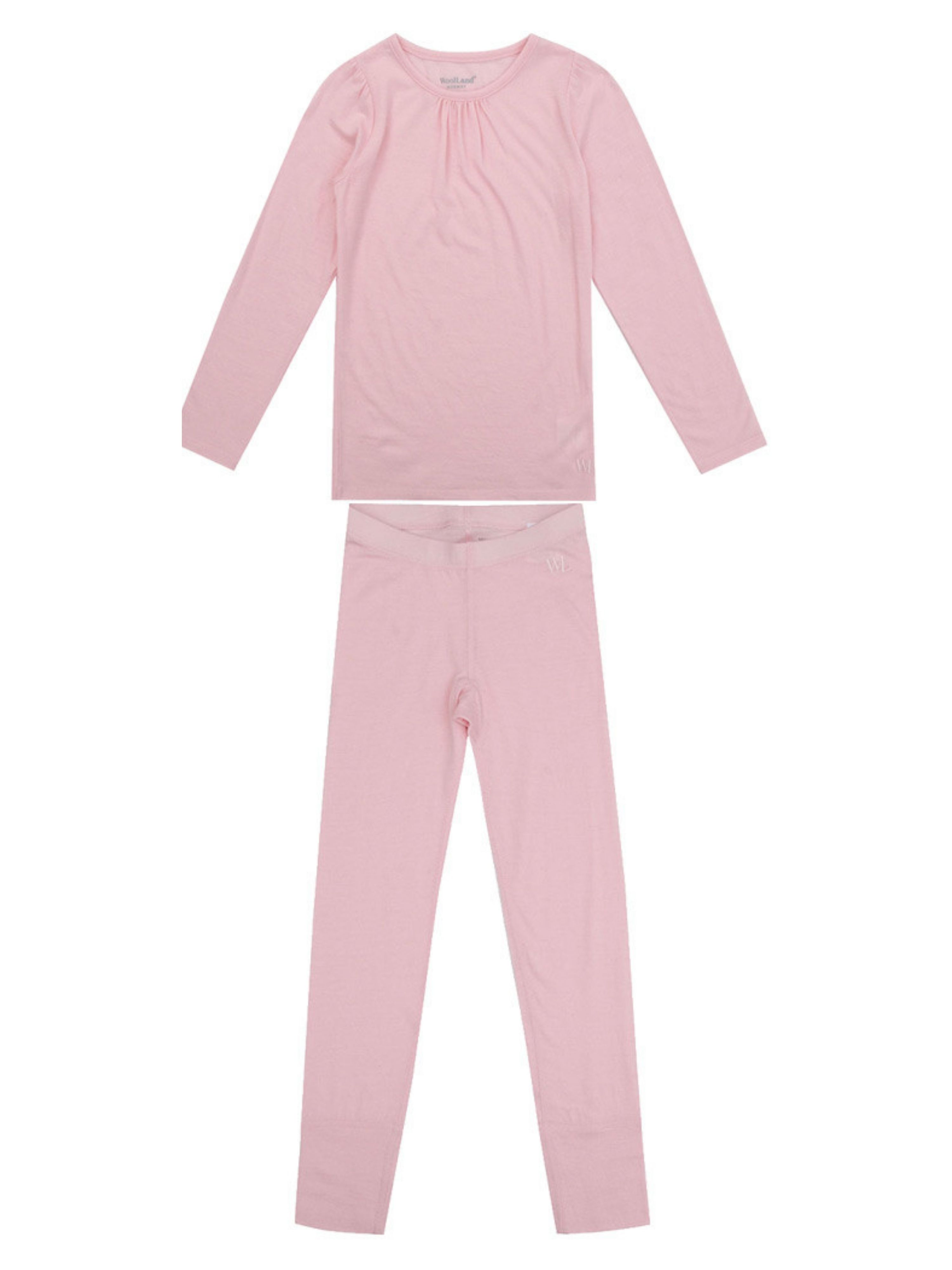 Sarpsborg Merino Ullundertøy Sett Dusty Rose