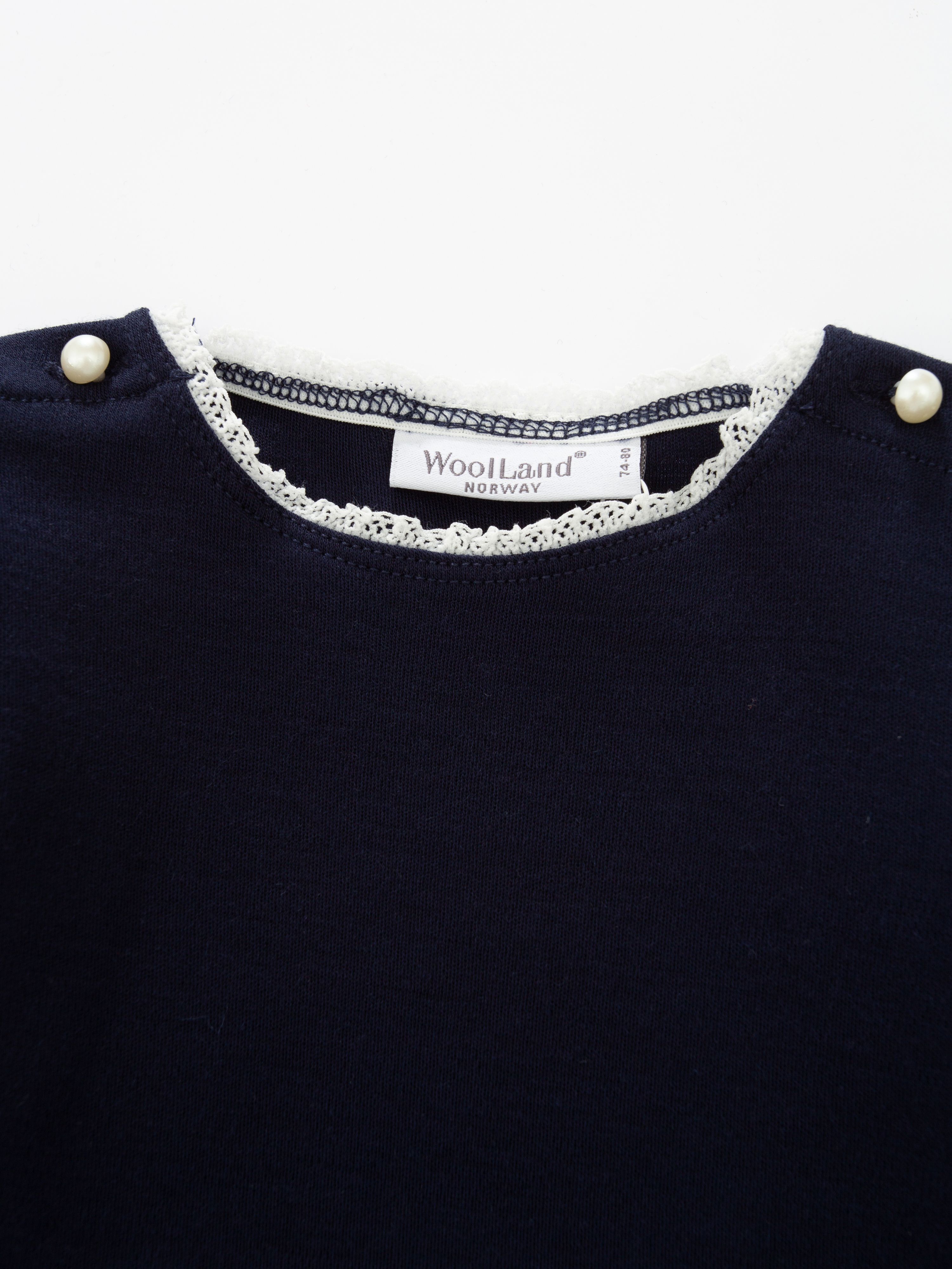 Bergen Merino Ullbody 0-3 år Blue Ink