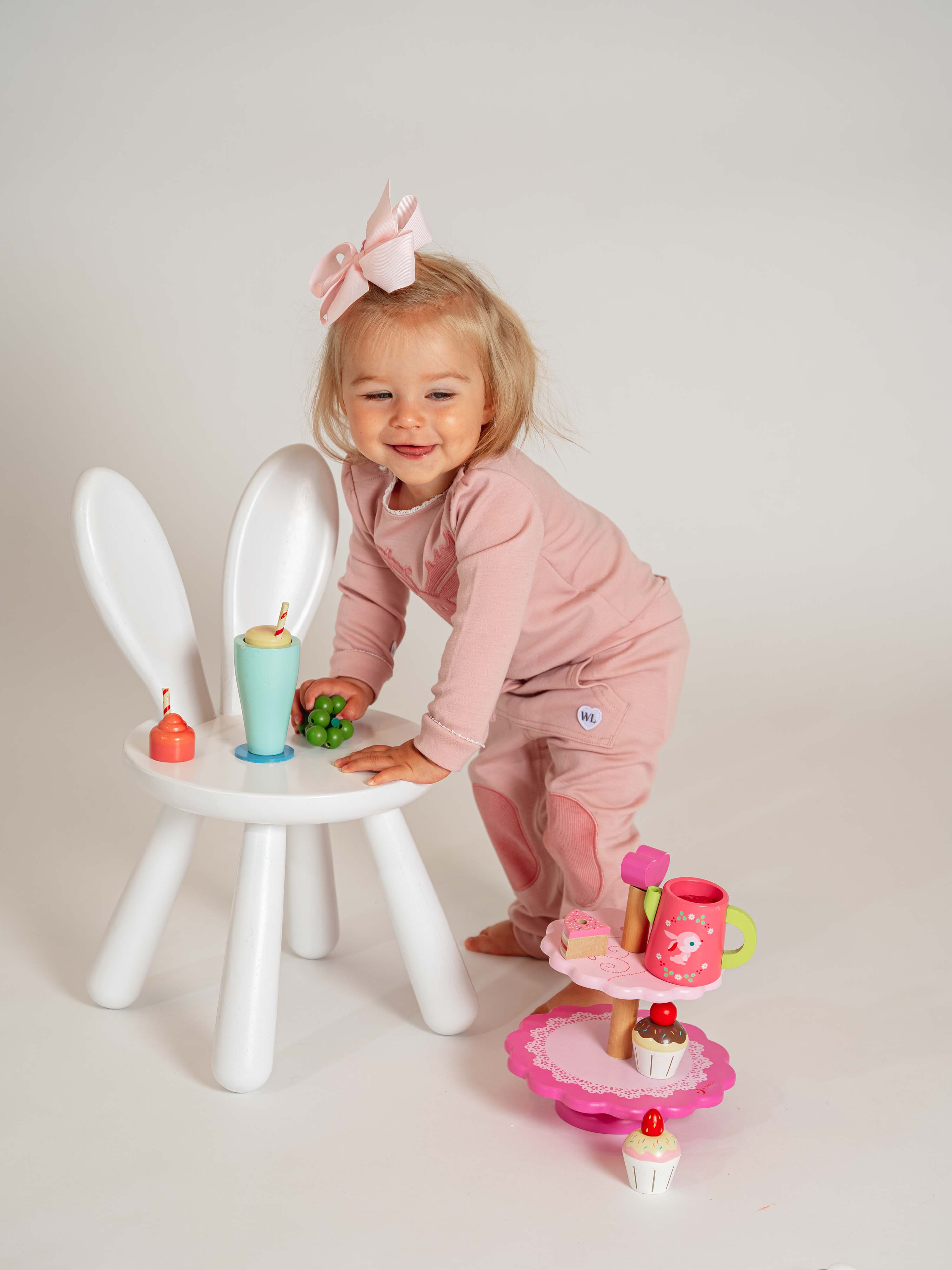 Bergen Merino Ullbukse 0-3 år Old Pink