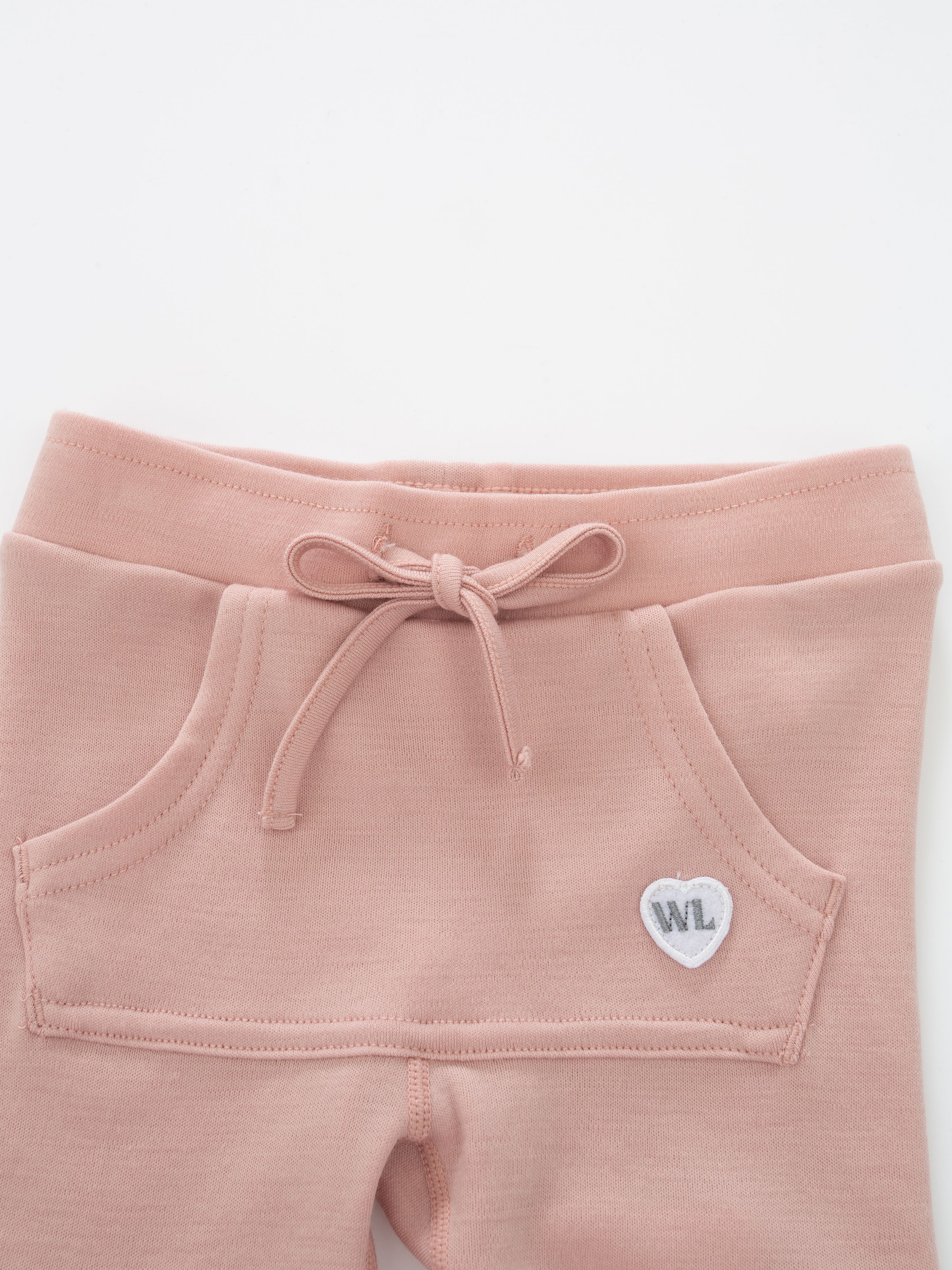 Bergen Merino Ullbukse 0-3 år Old Pink