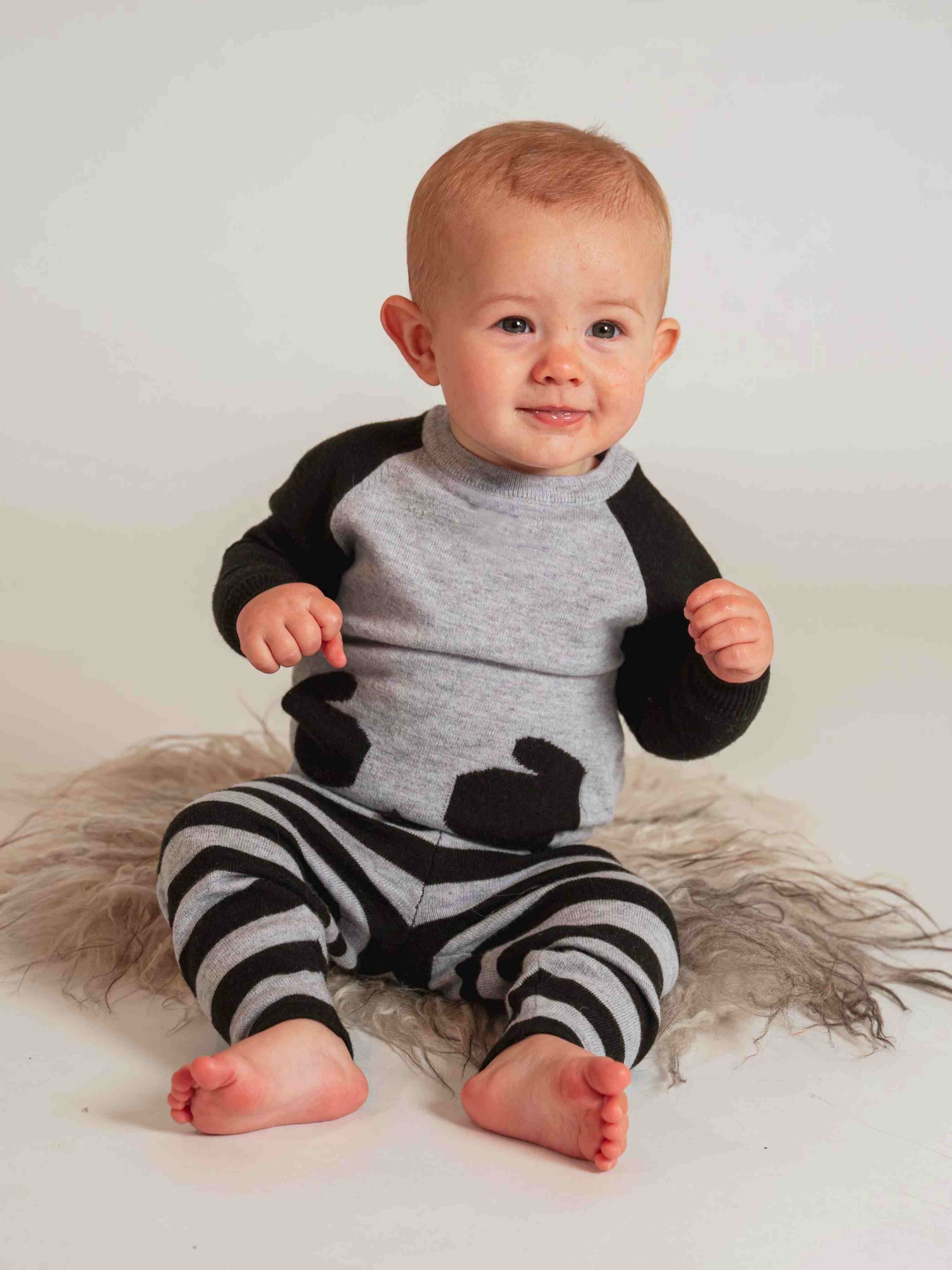 Herøy Ullbukse 0-3 år Green