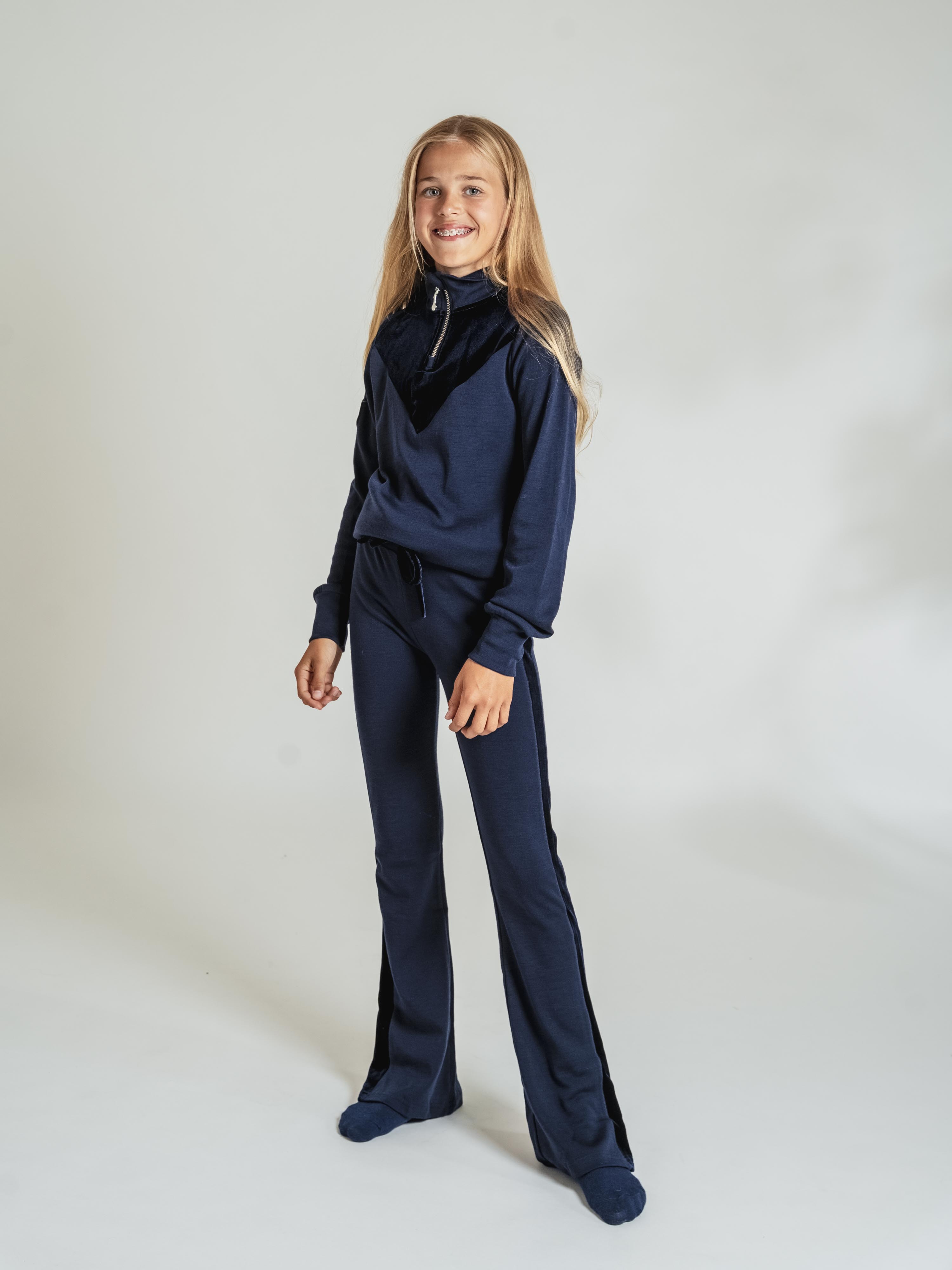 Sirdal Ullbukse Blue Ink