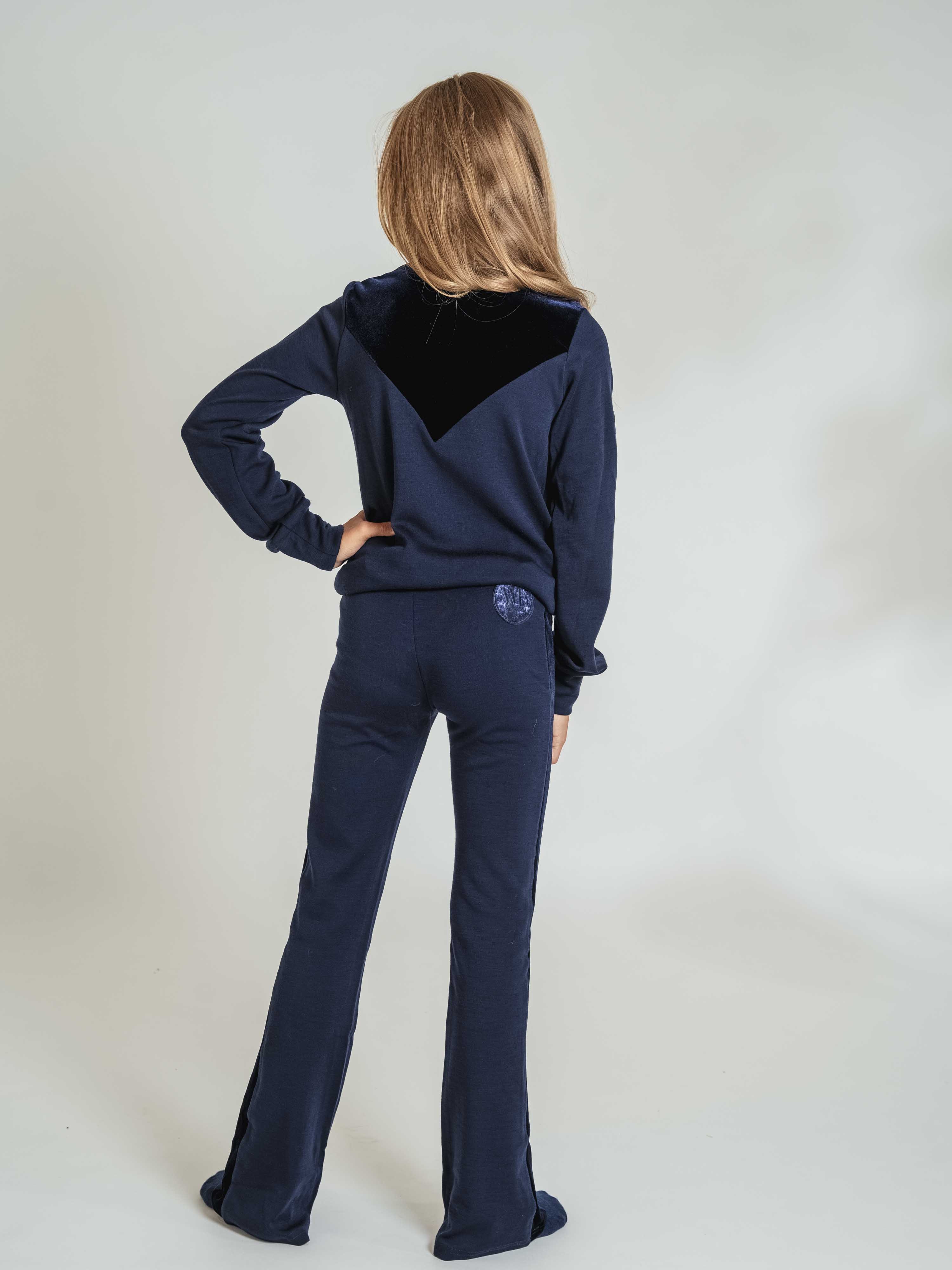 Sirdal Ullbukse Blue Ink