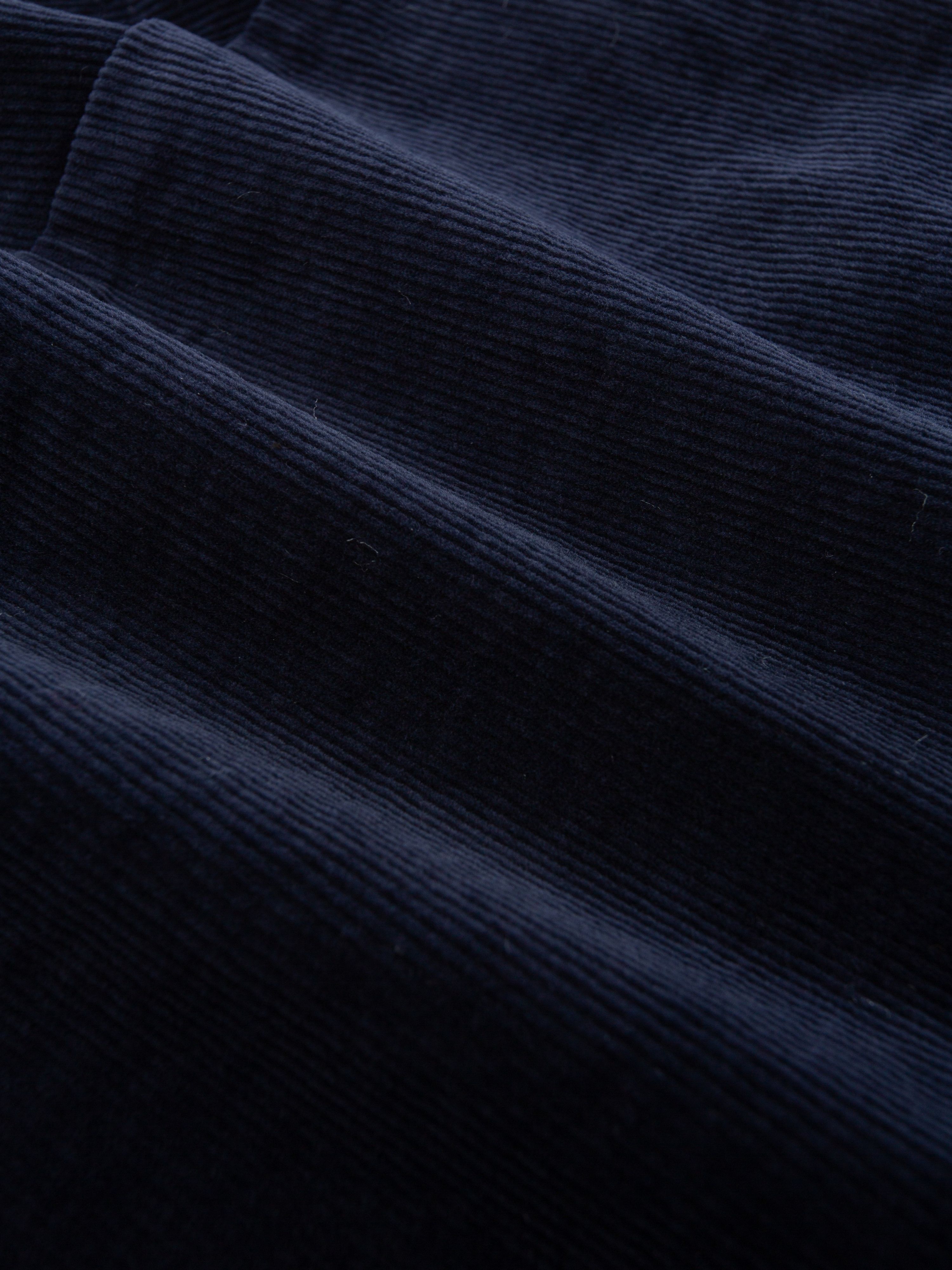 Molde Fordfløyel Skjørt  Blue Ink