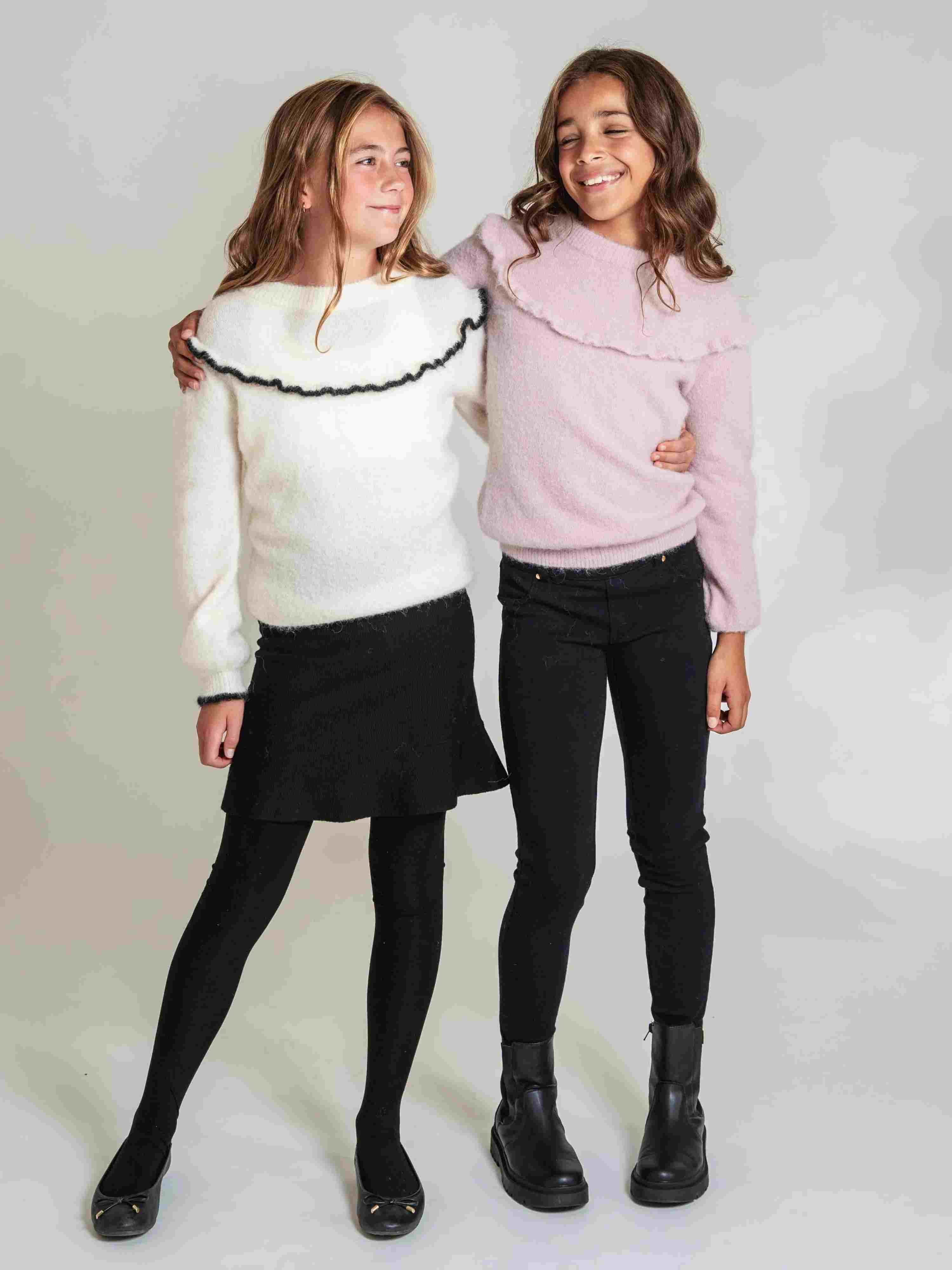 Kjerag Strikket Ullskjørt Black