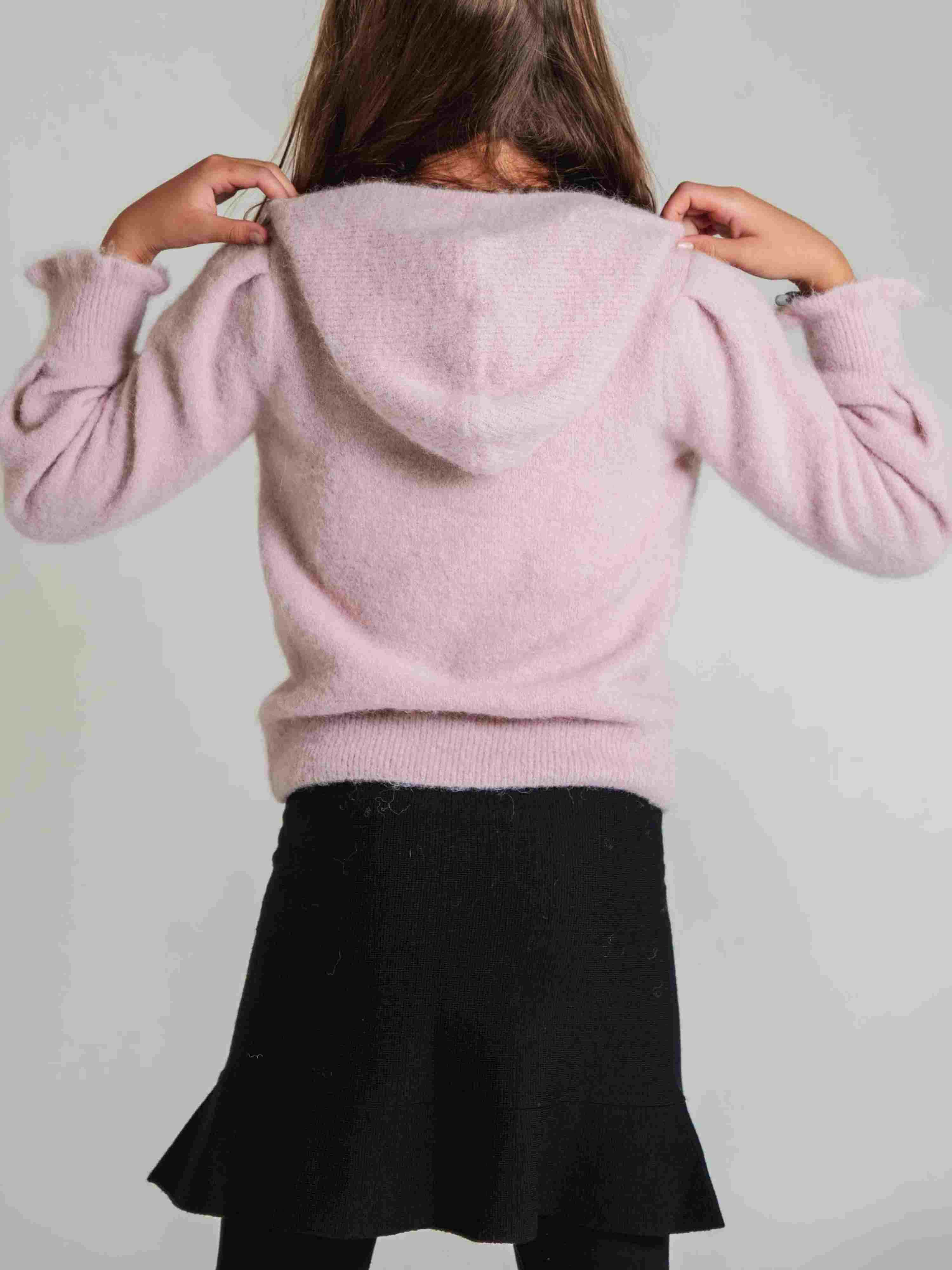 Kjerag Strikket Ullskjørt Black