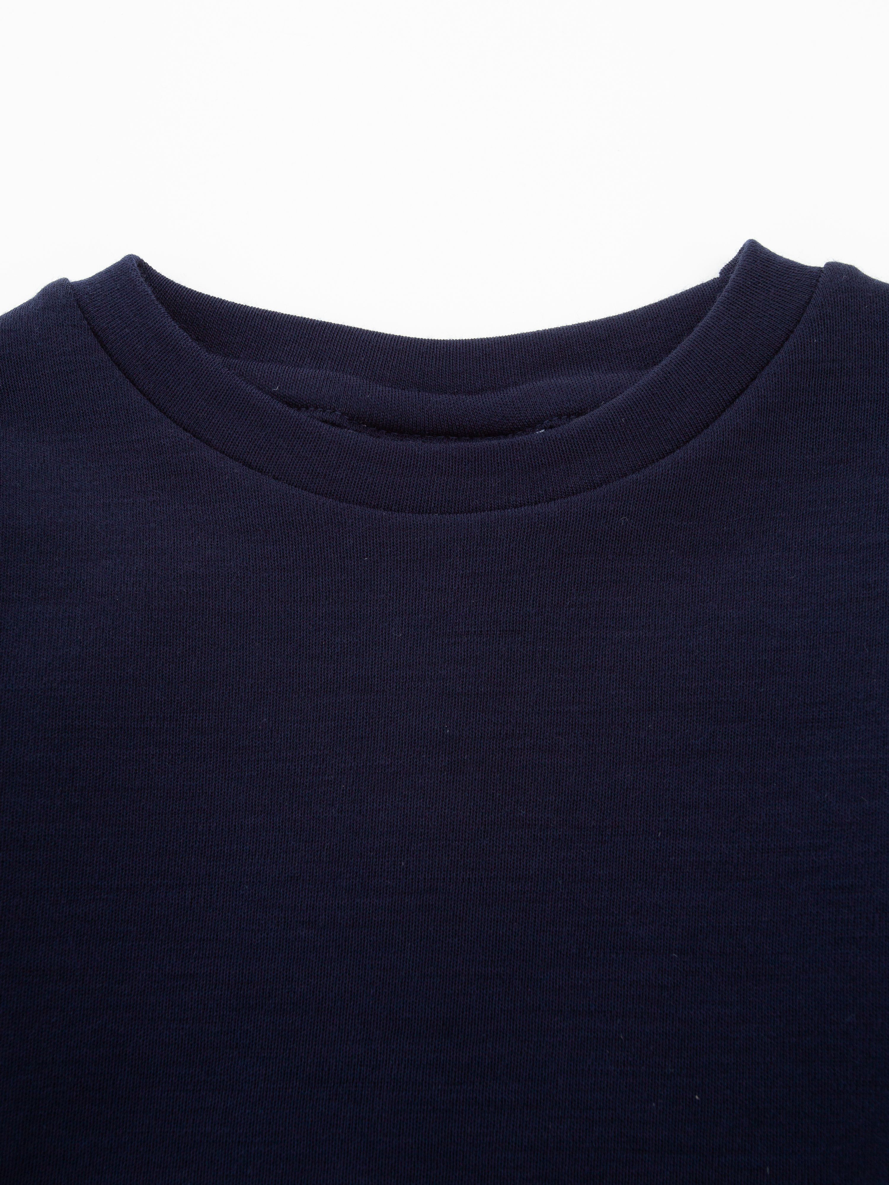 Bergen Merino Ullgenser 3-10 år Blue Ink