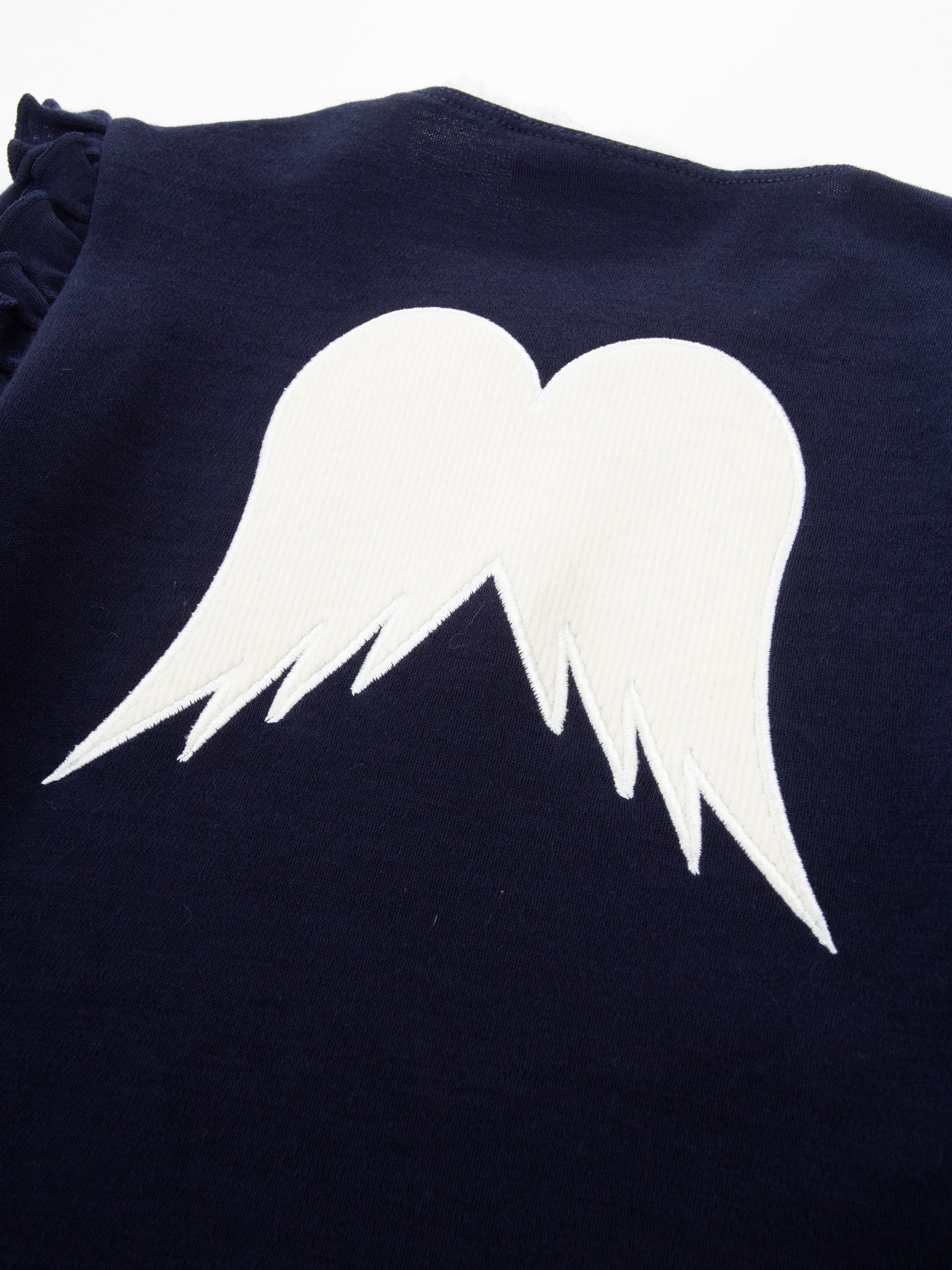 Bergen Merino Ullgenser 3-10 år Blue Ink