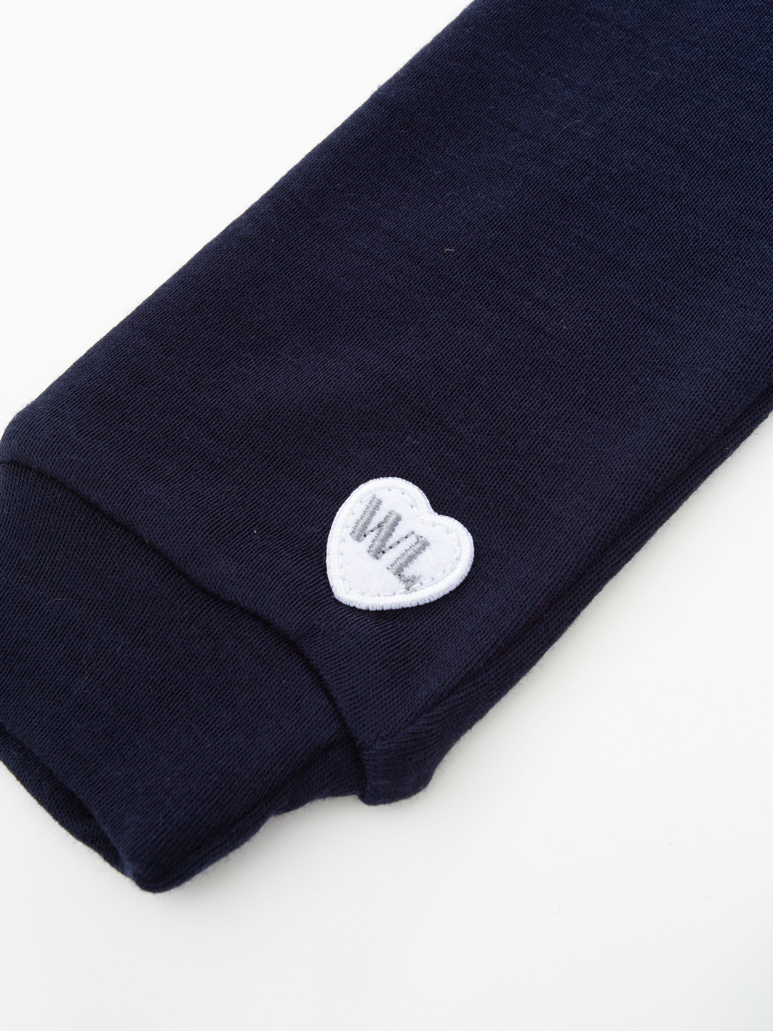 Bergen Merino Ullgenser 3-10 år Blue Ink