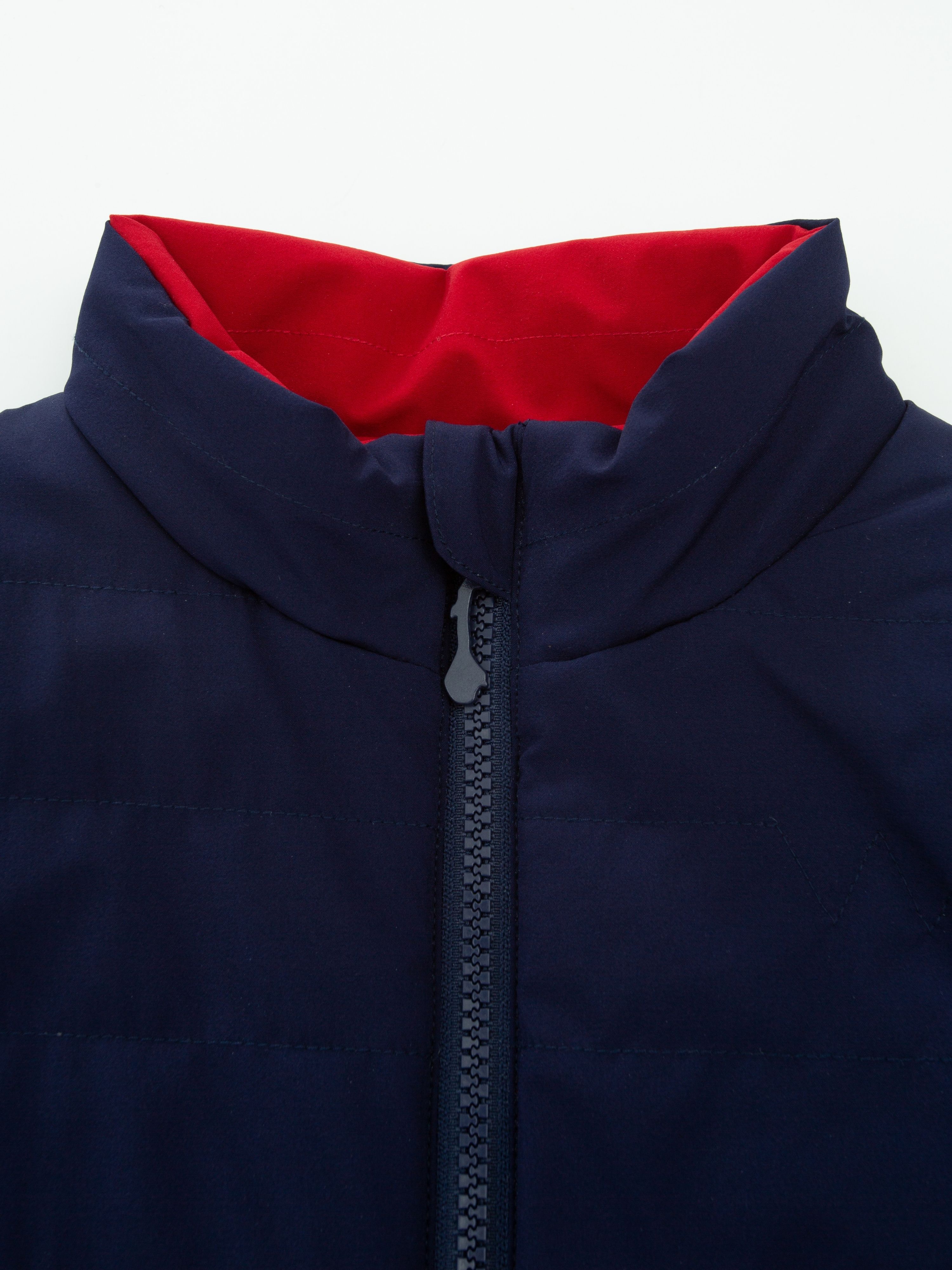 Kongsvinger Vendbar Vest Blue Ink/Chili