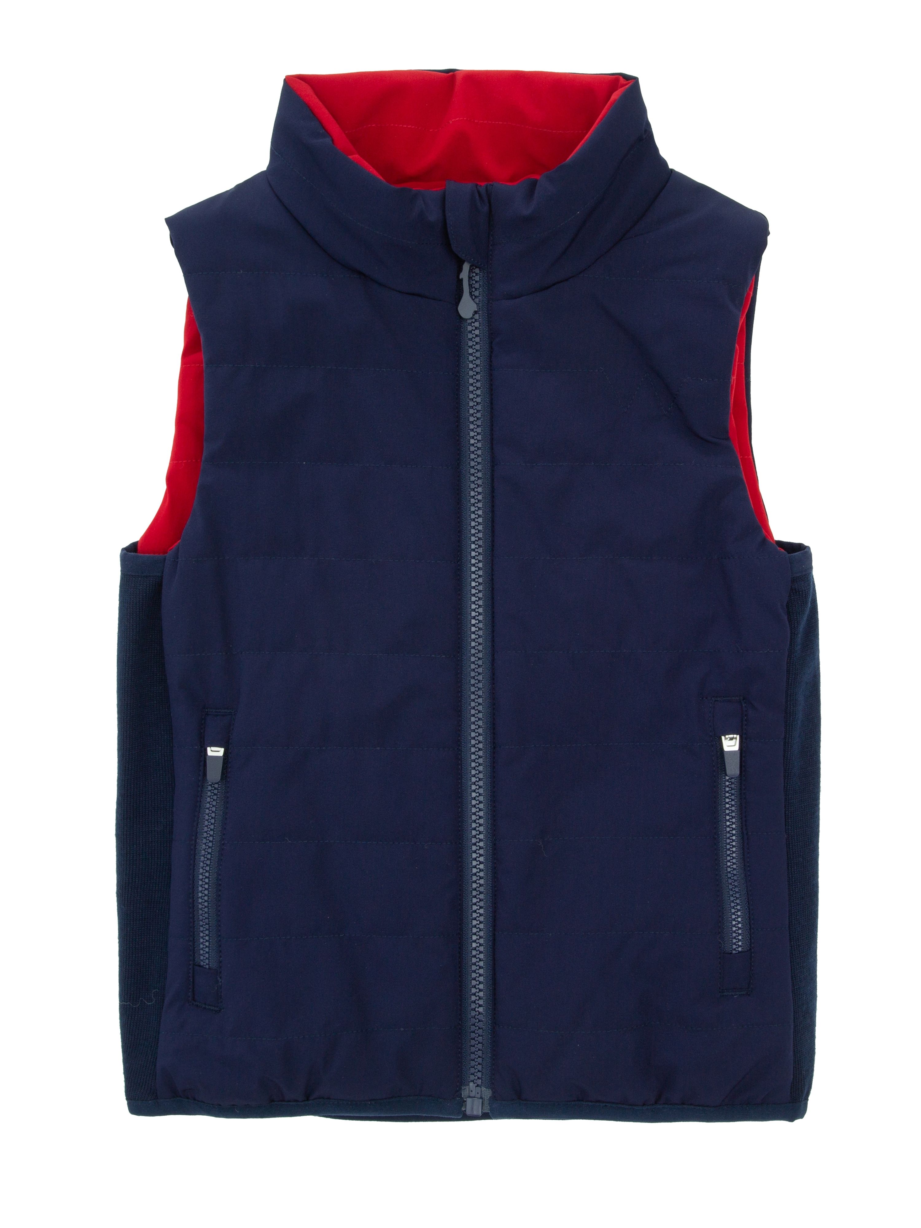 Kongsvinger Vendbar Vest Blue Ink/Chili