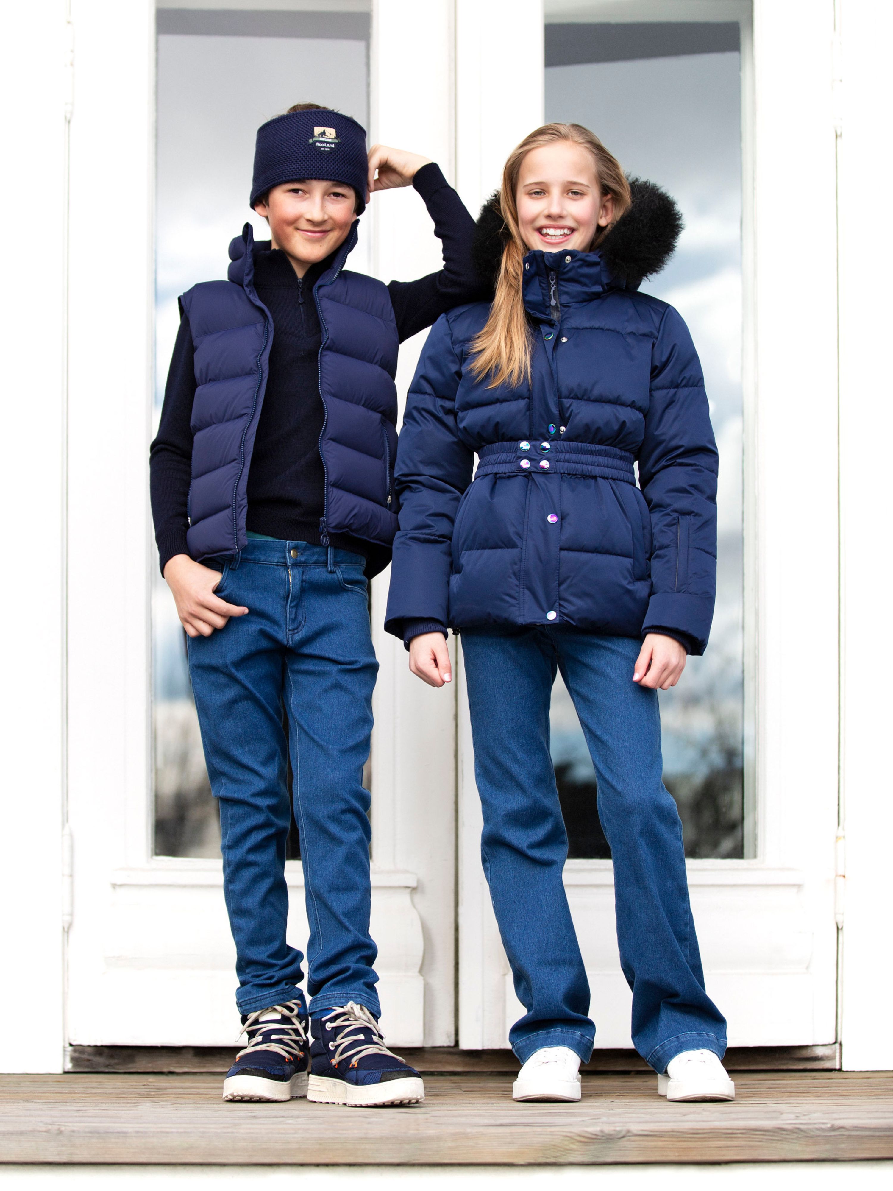 Tromsø Flare Ulljeans  Blue