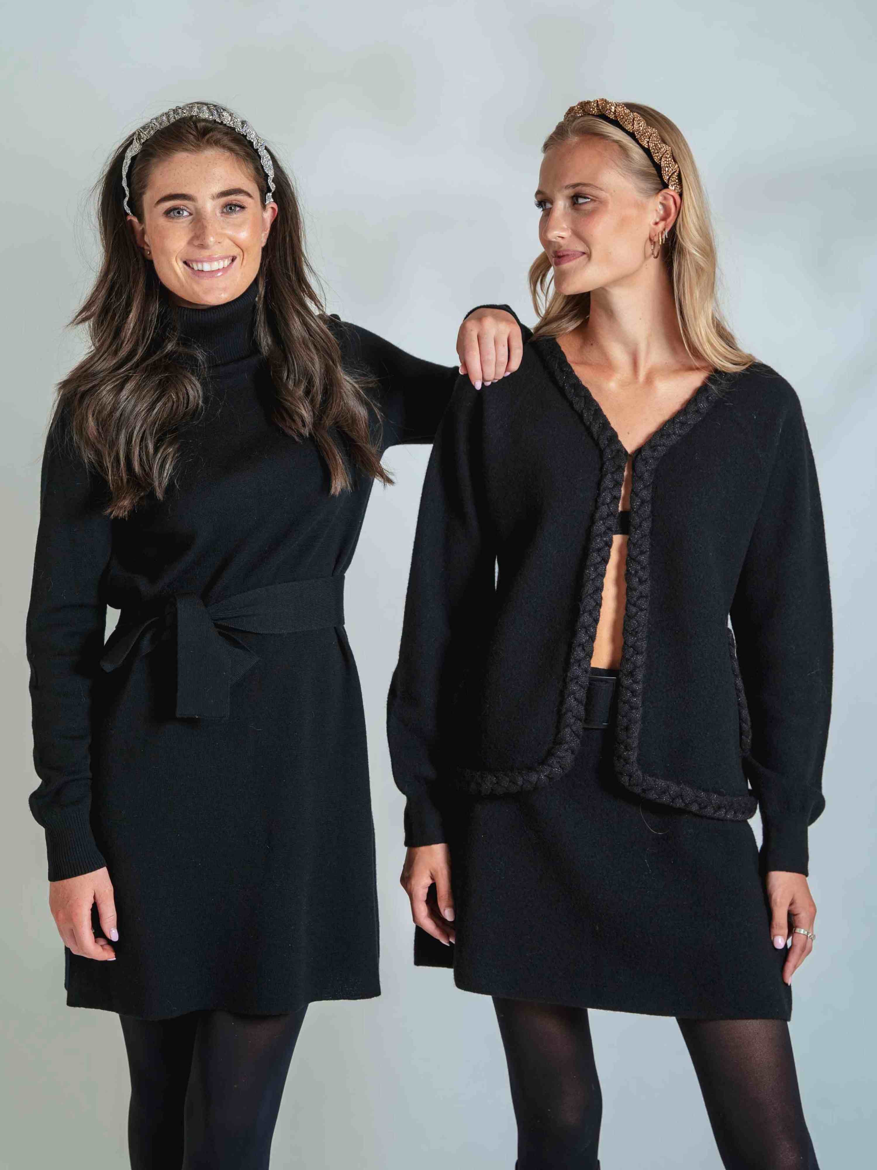 Trolltunga Bouclé Skjørt  Black