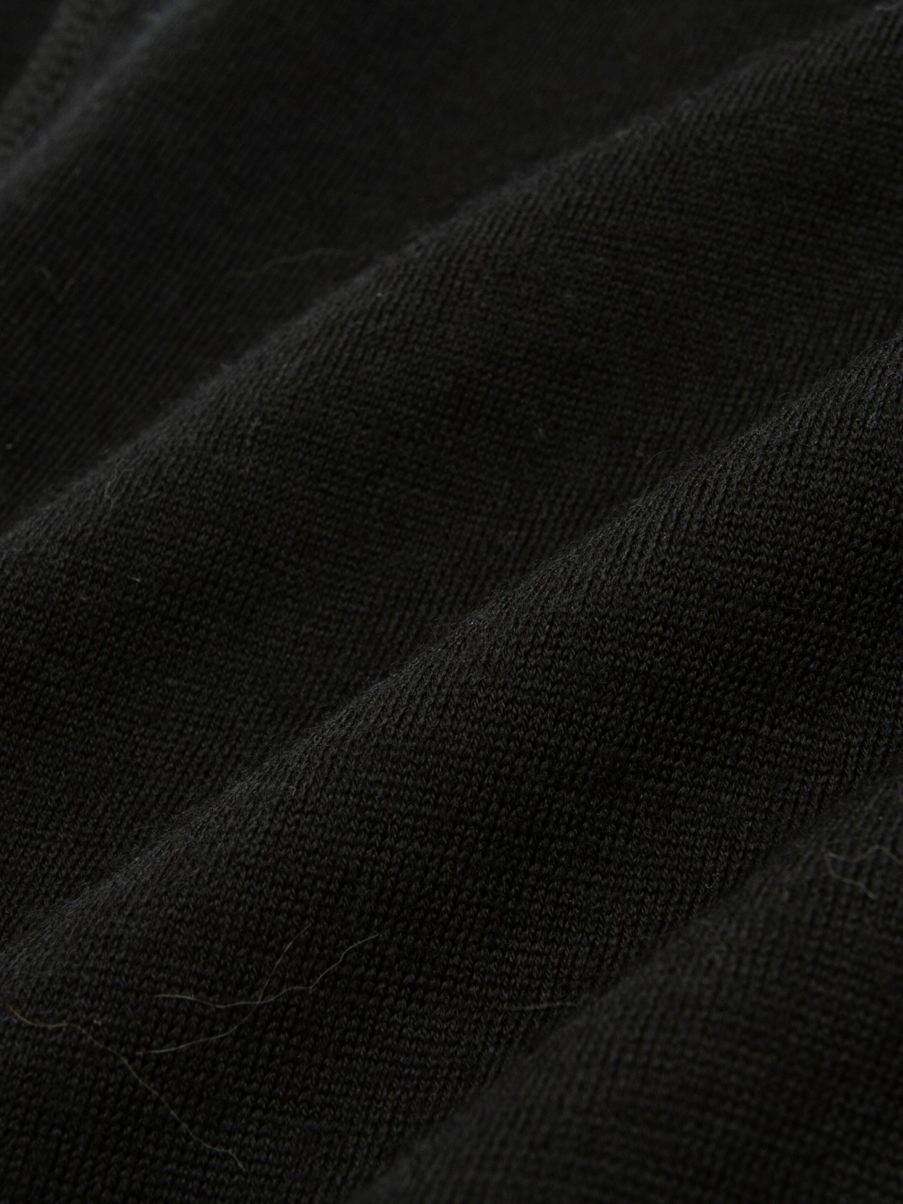 Rena Merino 3/4 Ullstilongs Black