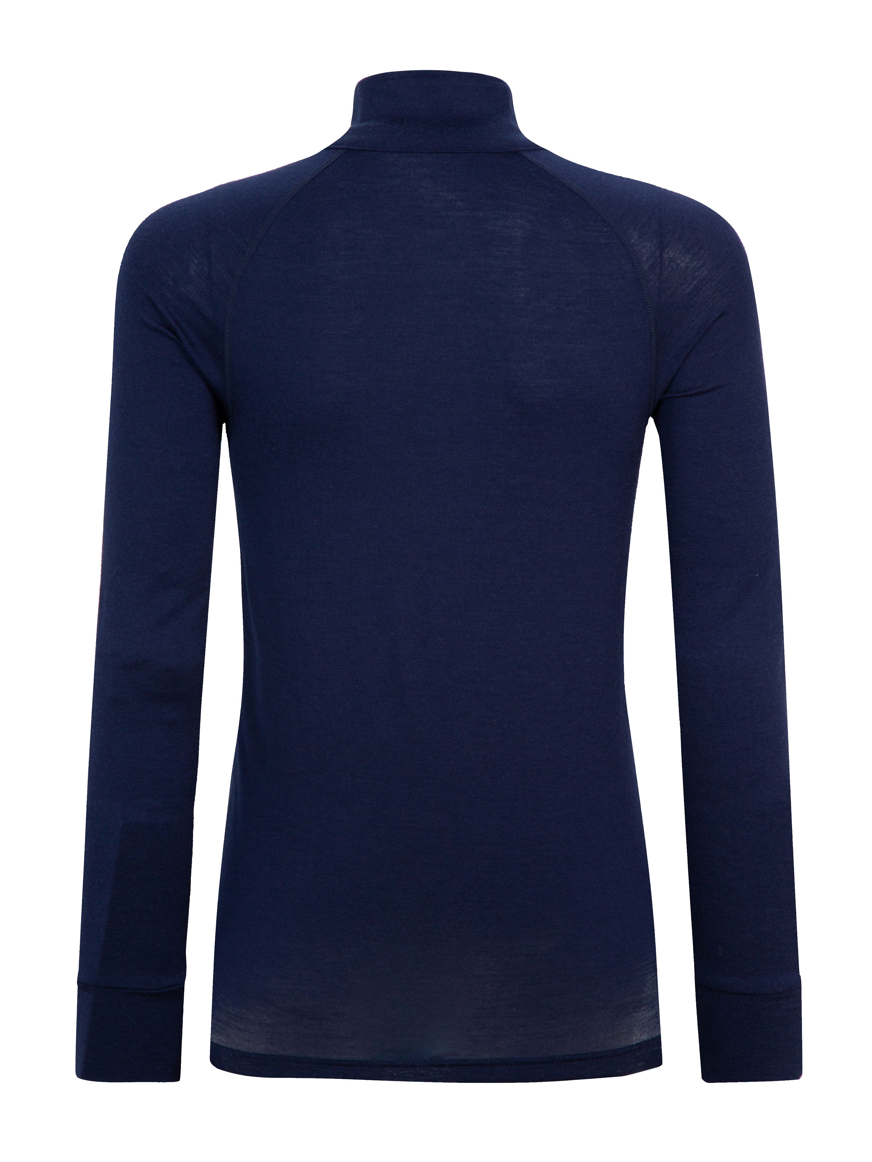 Rena Merino Half-zip Ulltrøye Blue Ink