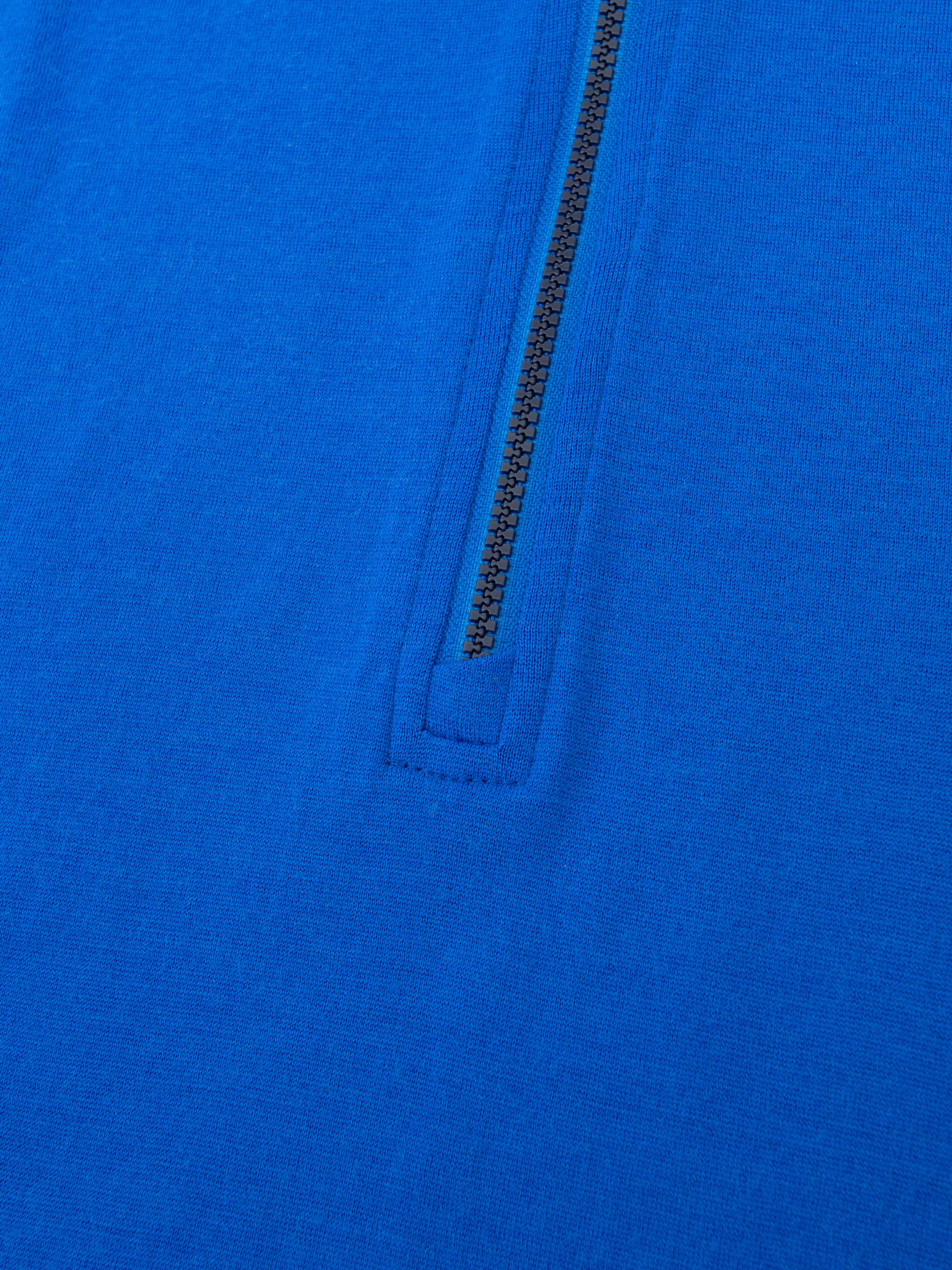 Rena Merino Half-zip Ulltrøye Dazzling Blue