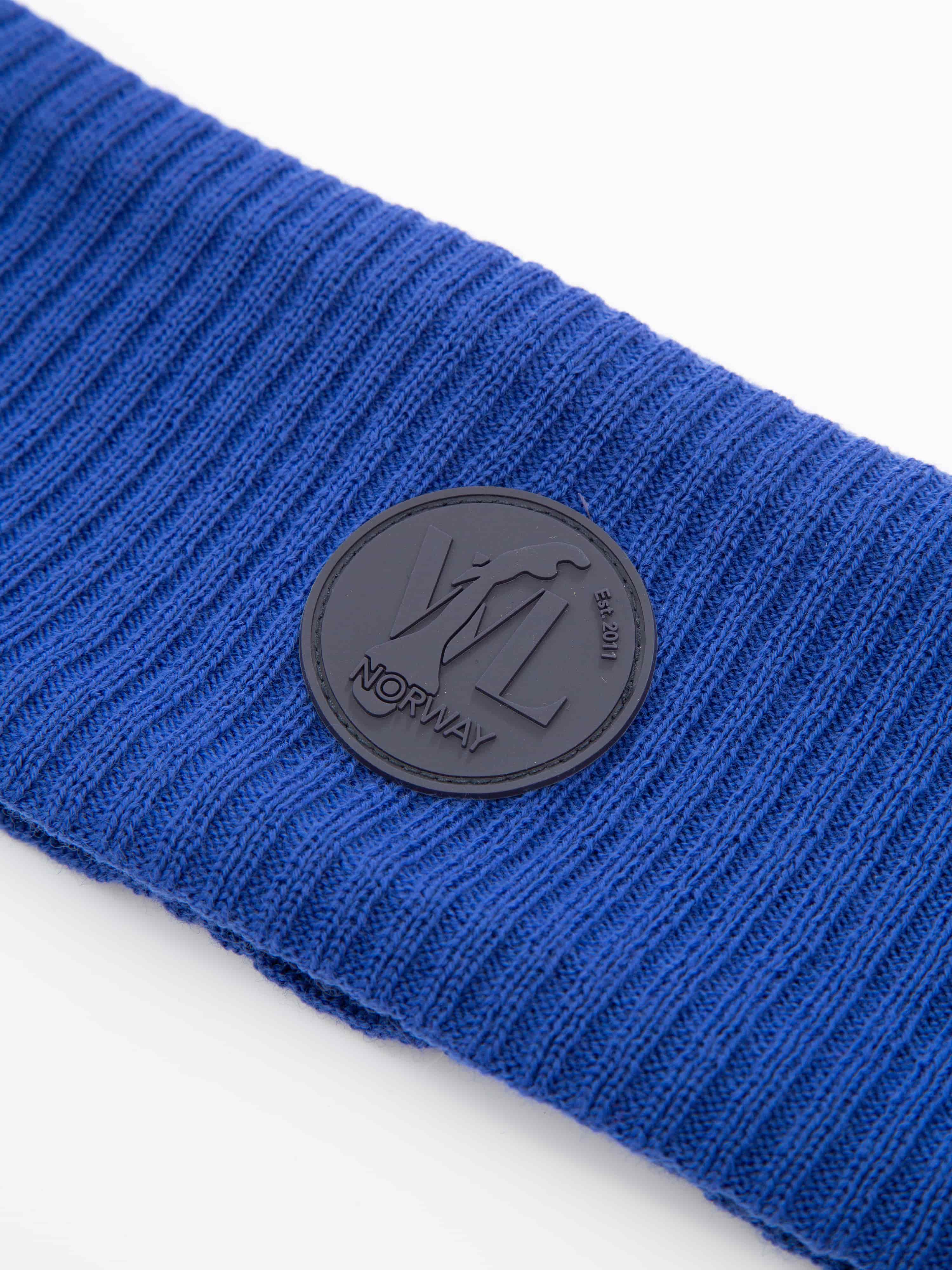 Hemsedal Strikket Pannebånd  Dazzling Blue