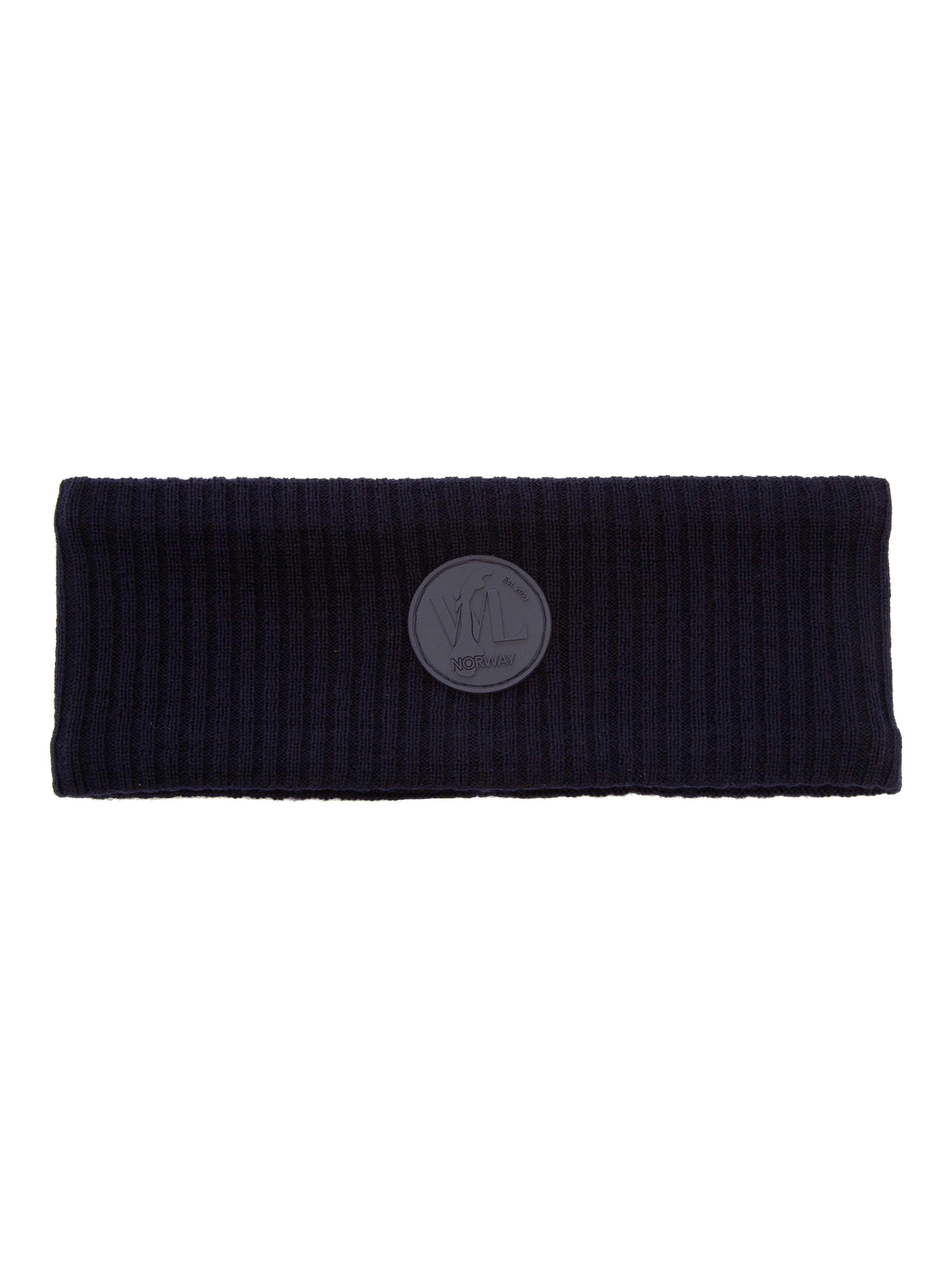Hemsedal Strikket Pannebånd  Blue