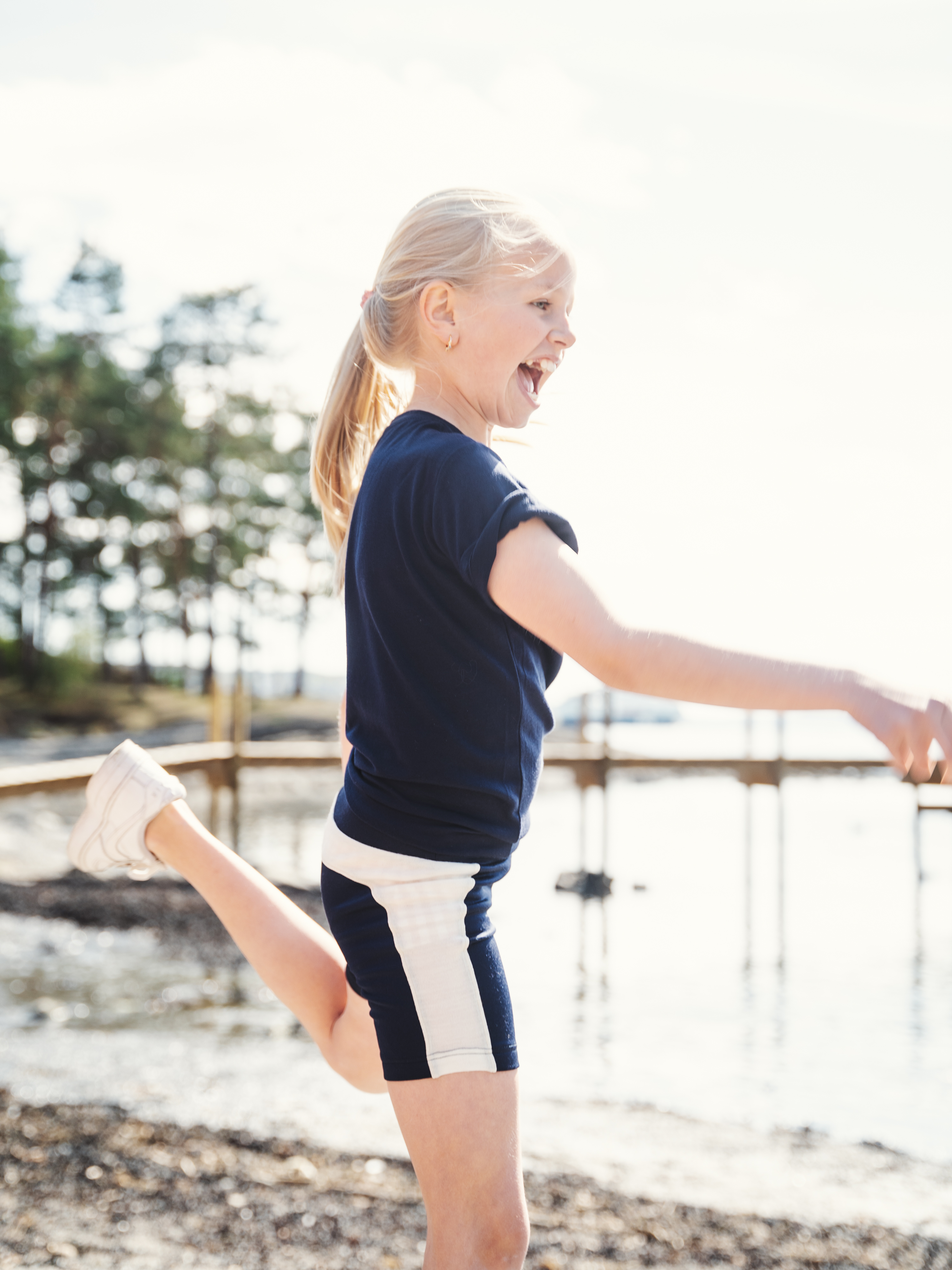 Besshøe Shorts  Blue Ink