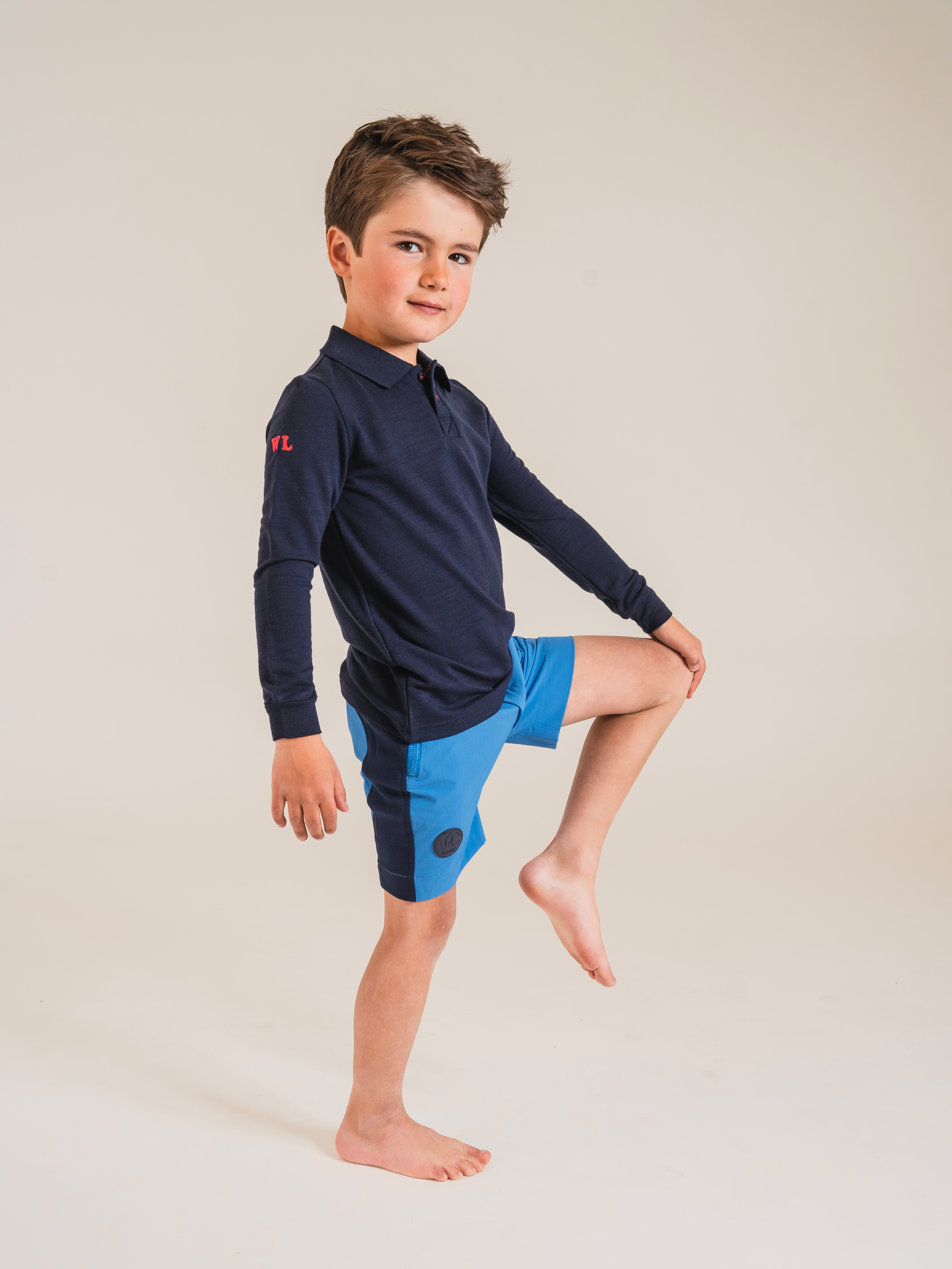 Kristiansand piqueskjorte  Blue Ink