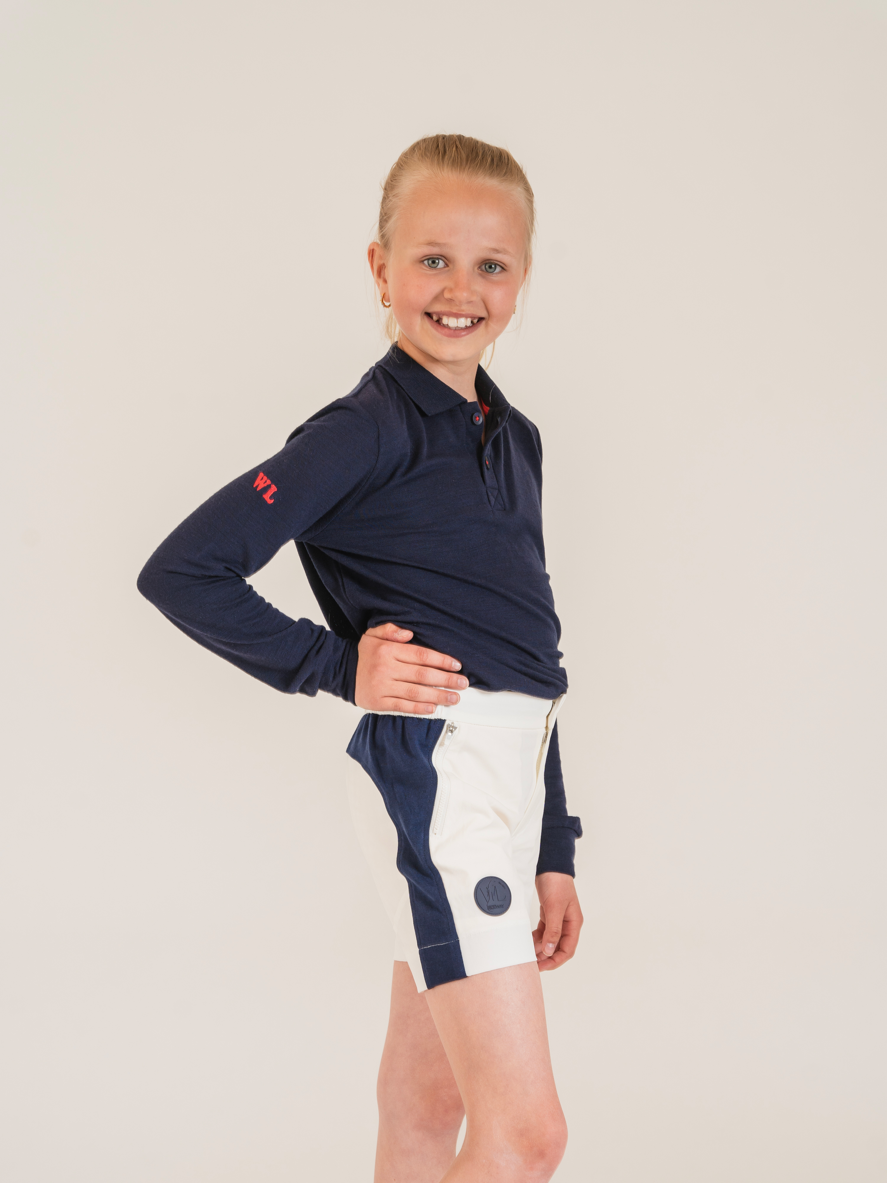 Kristiansand piqueskjorte  Blue Ink