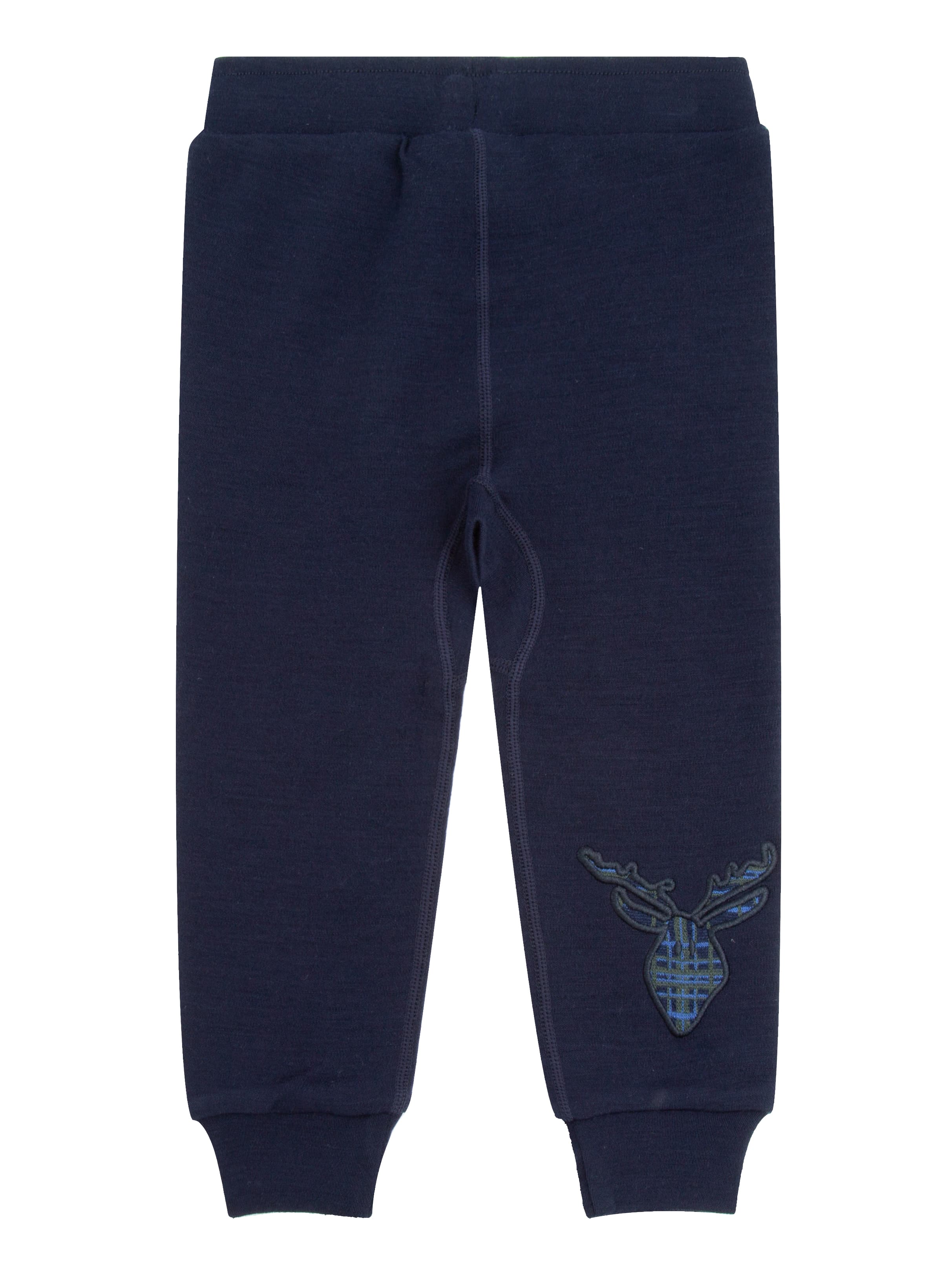 Bergen Merino Ullbukse 0-3 år Blue Ink