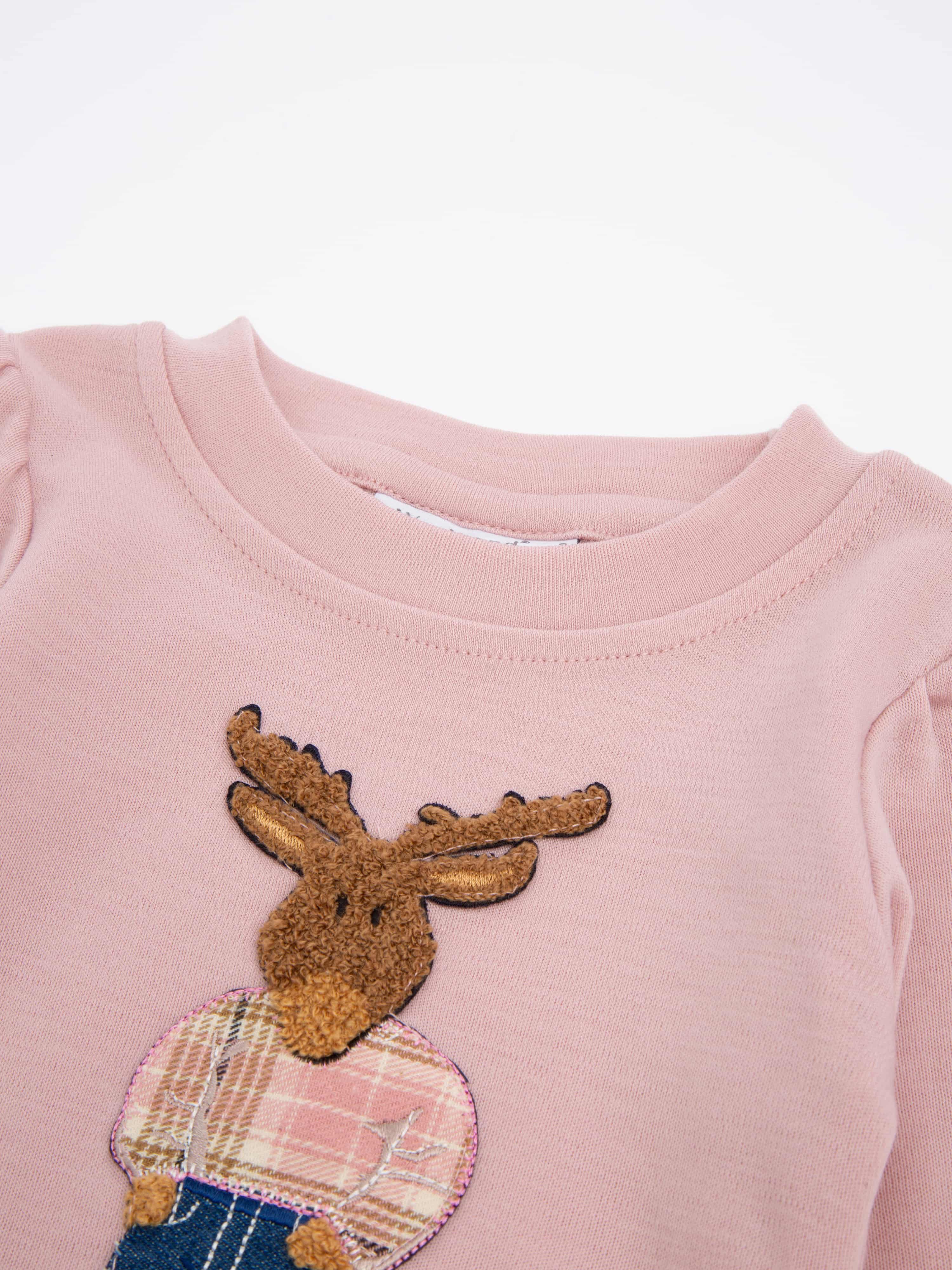 Dovre Merino Ullbody 0-3 år Old Pink