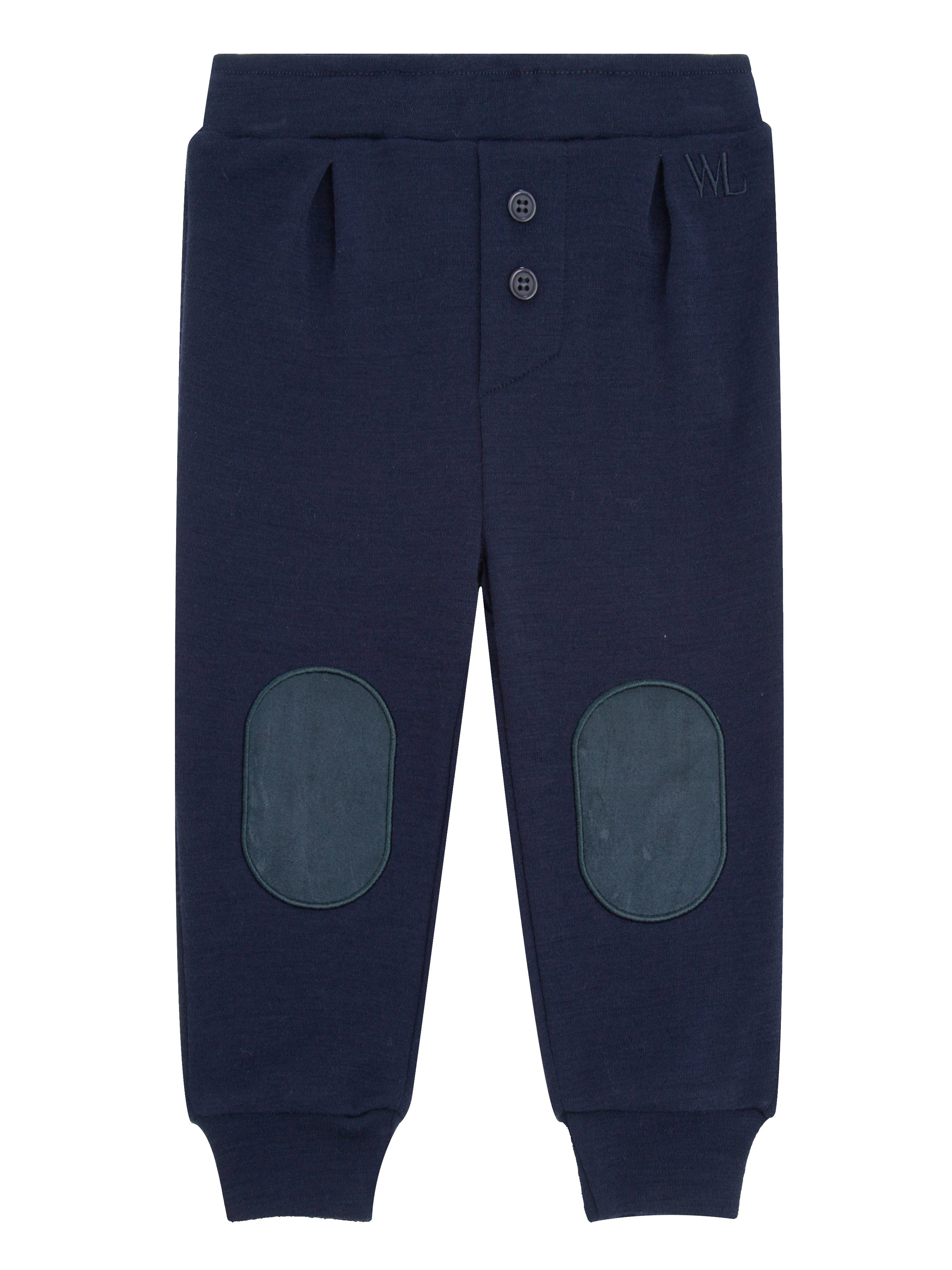 Nesfjellet Merino Ullbukse 0-3 år Blue Ink