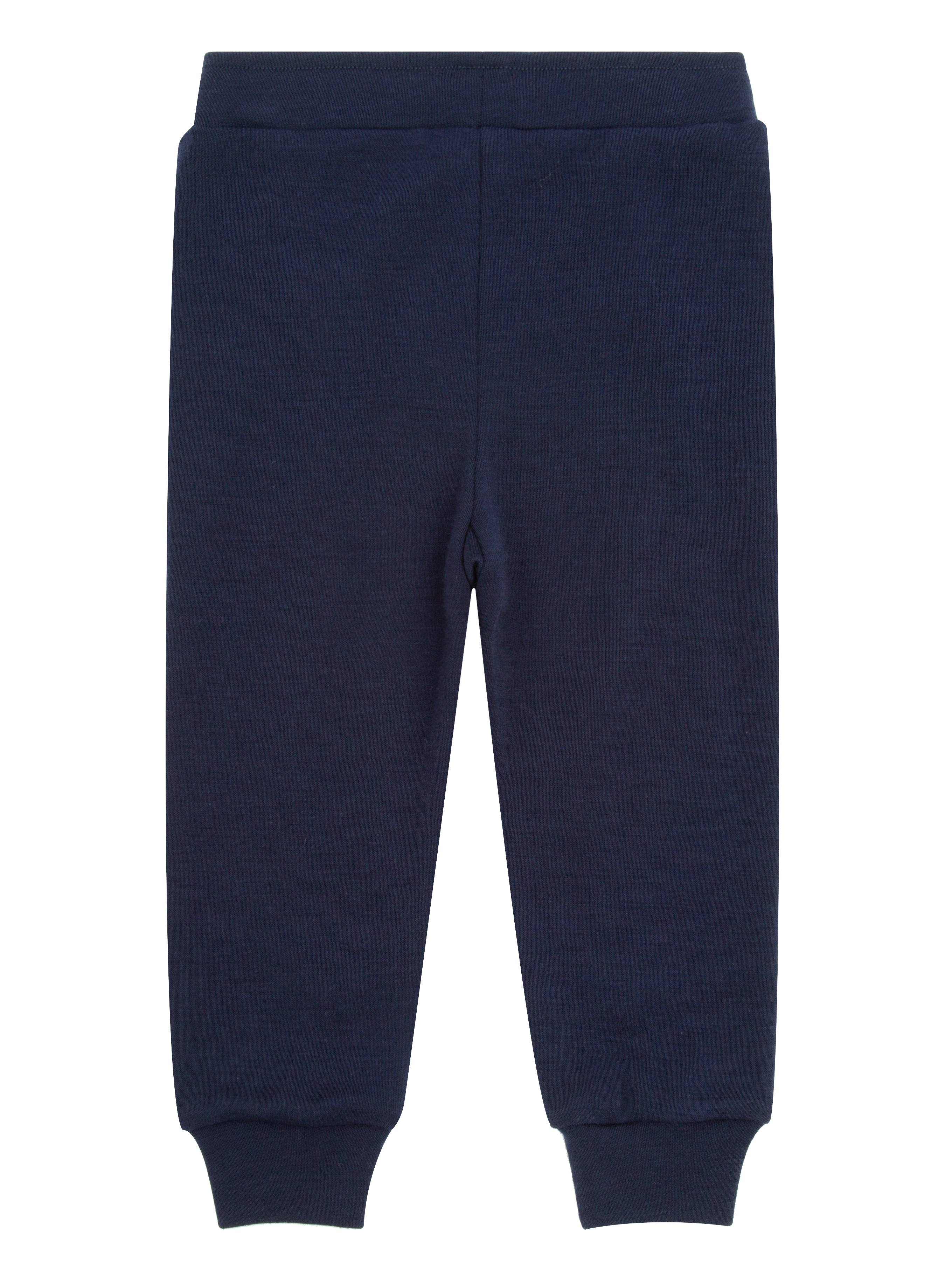 Nesfjellet Merino Ullbukse 0-3 år Blue Ink