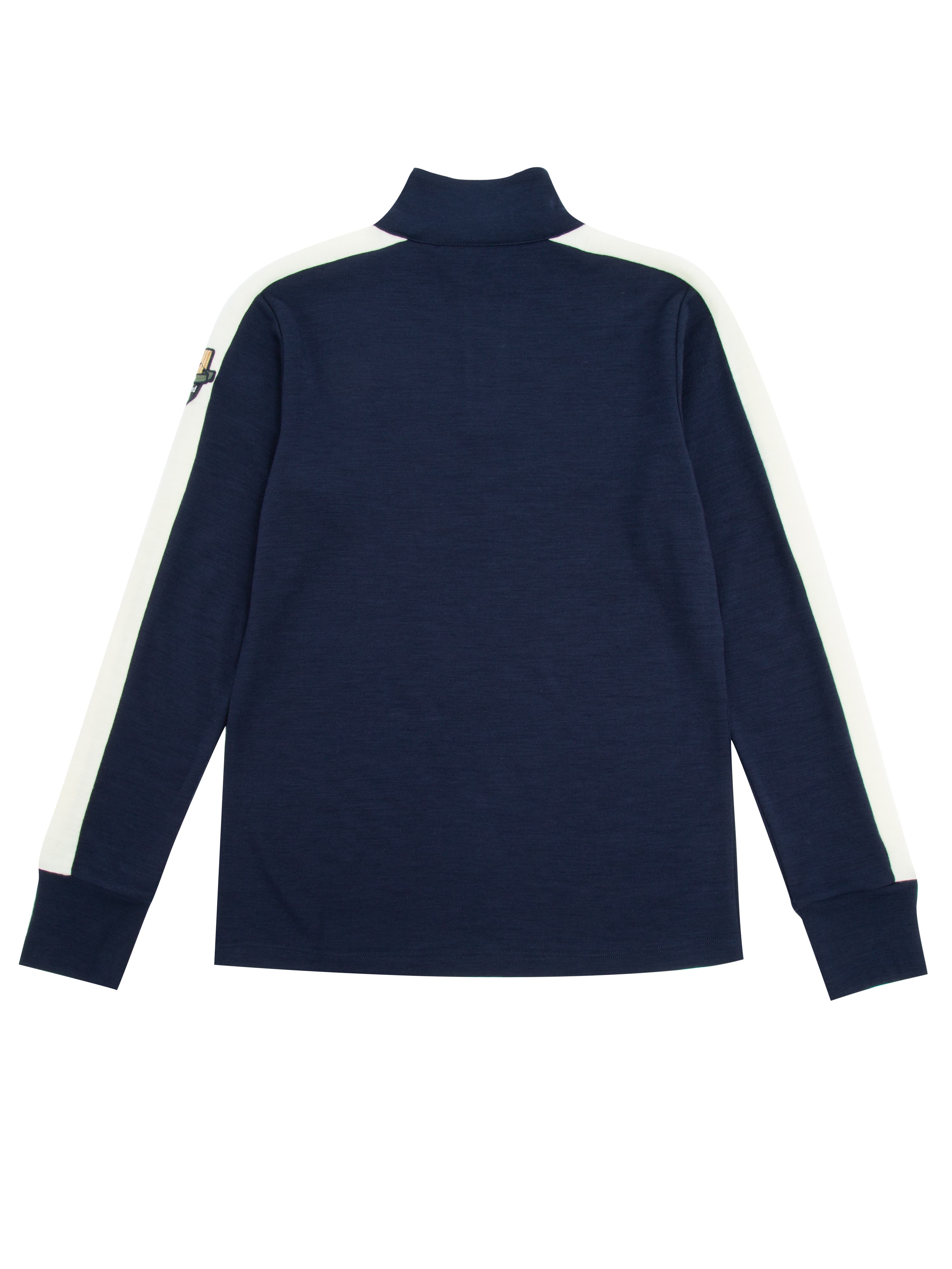 Ål Merino Half-Zip Ulltrøye Blue Ink