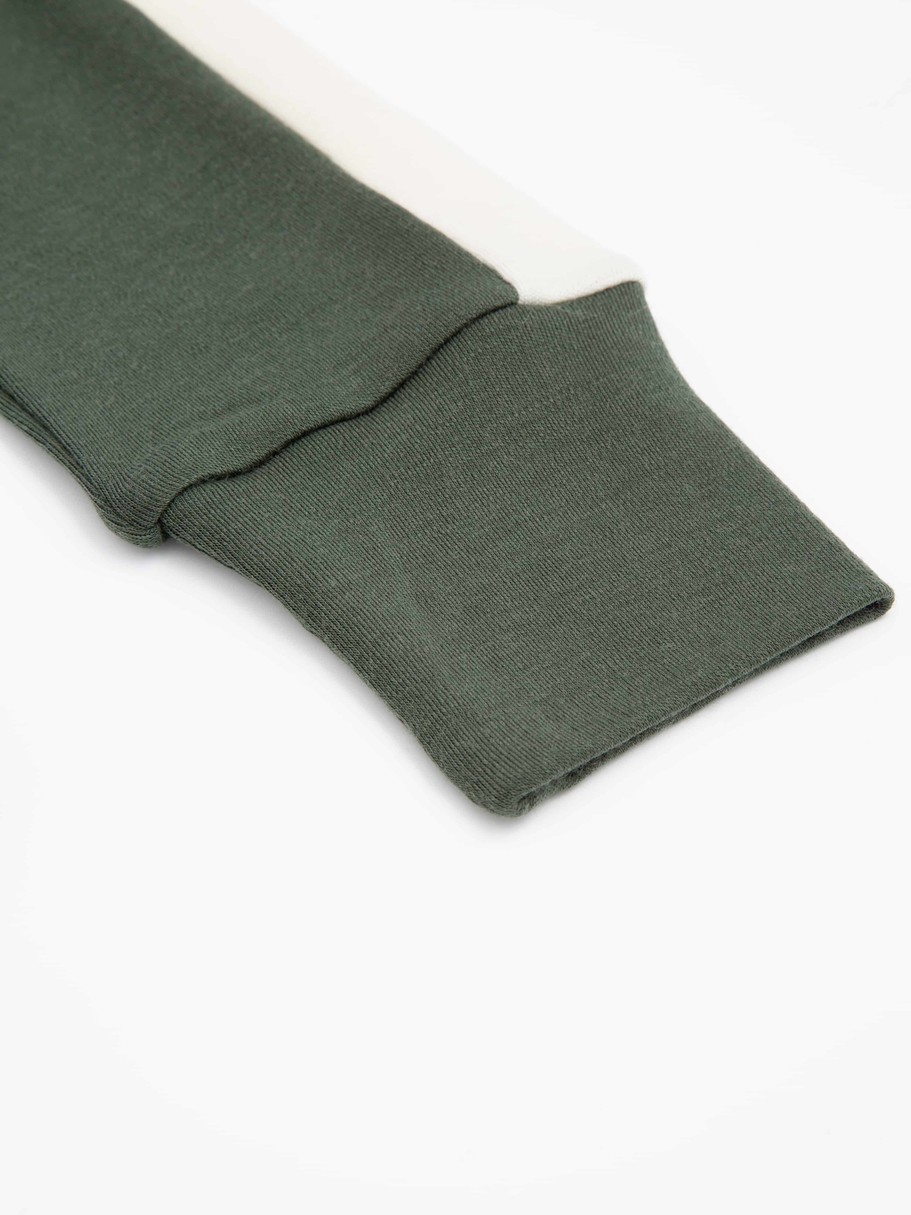 Ål Merino Half-Zip Ulltrøye Green